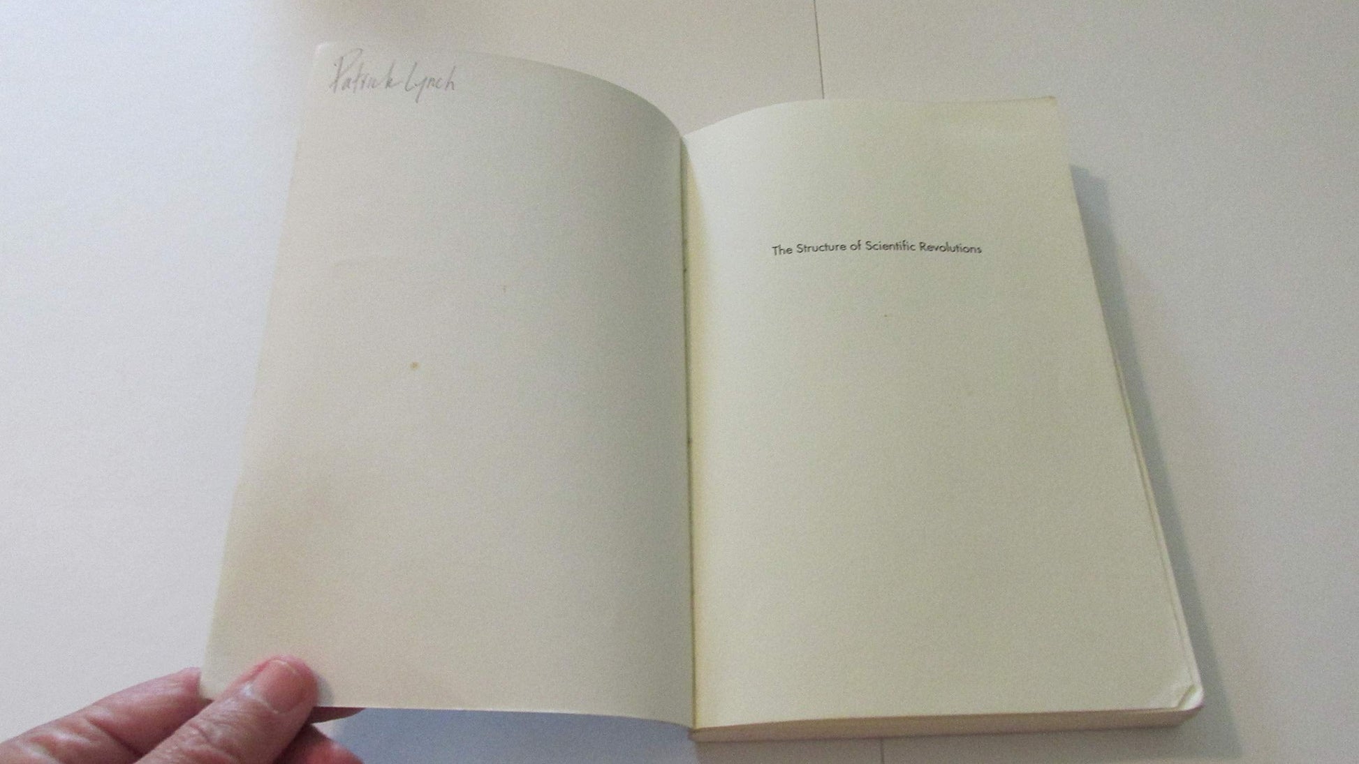 The Structure of Scientific Revolutions used book depot