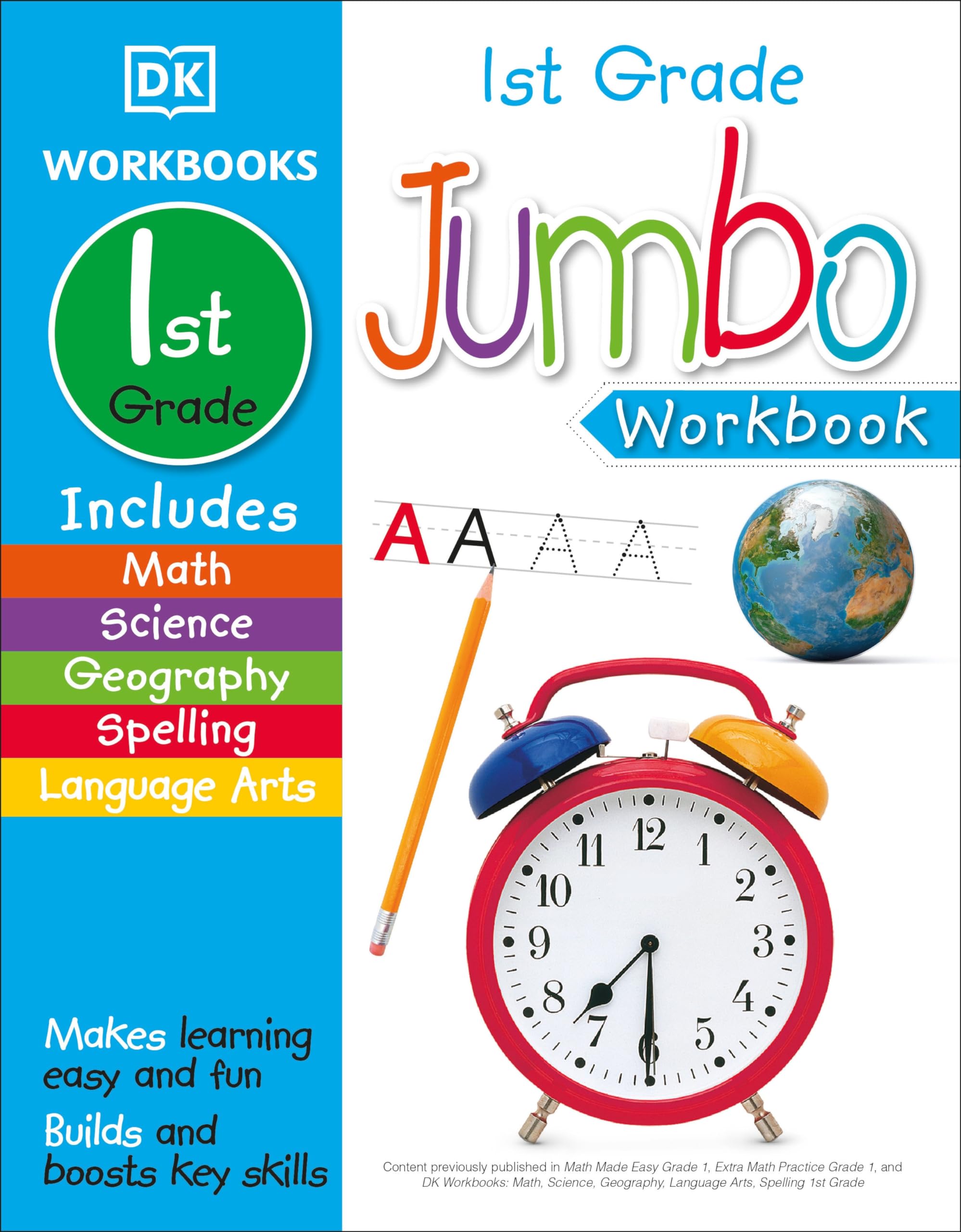 Jumbo 1st Grade Workbook used book depot