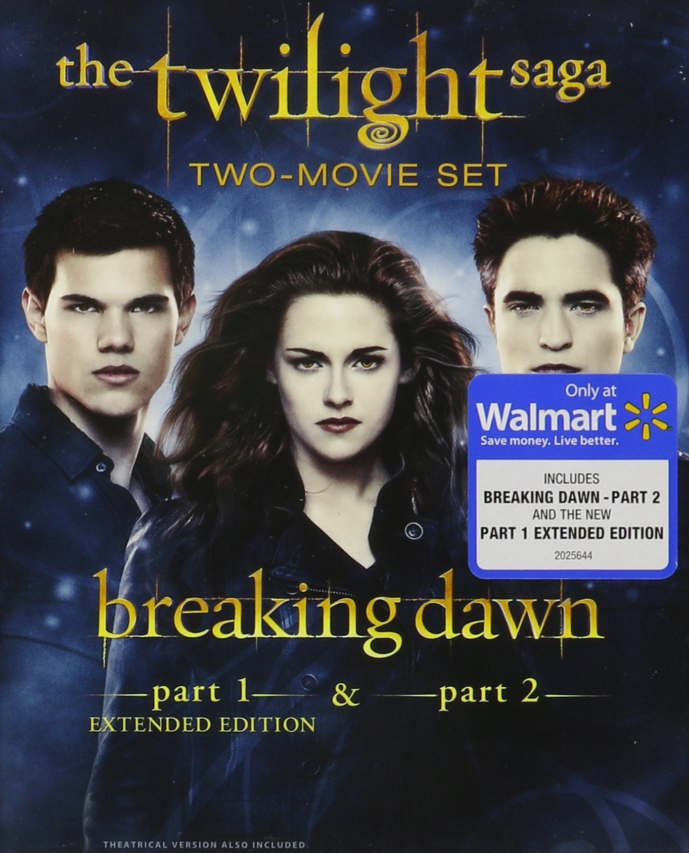 The Twilight Saga: Breaking Dawn, Parts 1 & 2 (Extended Edition) (Blu-ray + Digital Copy + Ultraviolet) used book depot