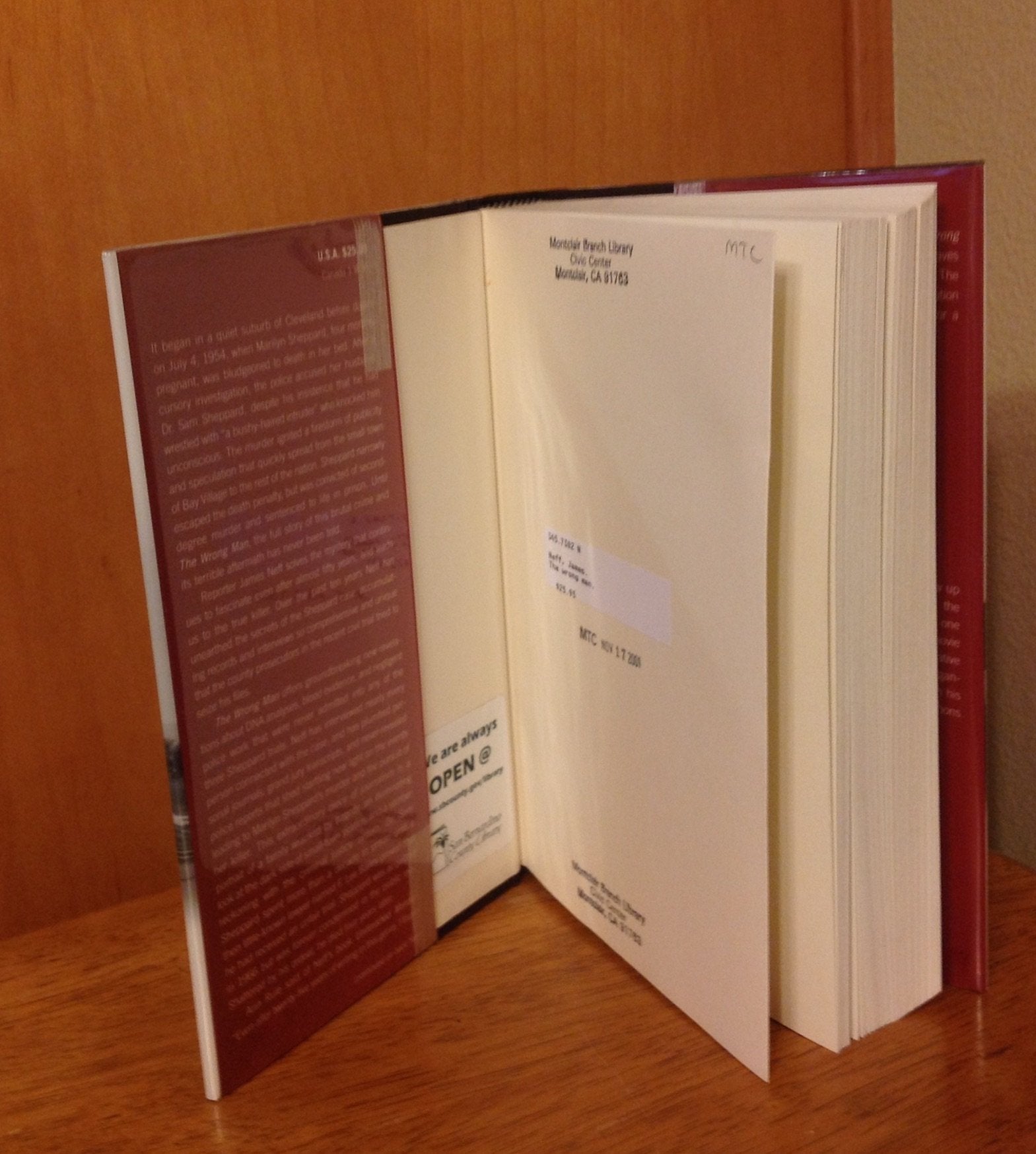 The Wrong Man: The Final Verdict on the Dr. Sam Sheppard Murder Case used book depot