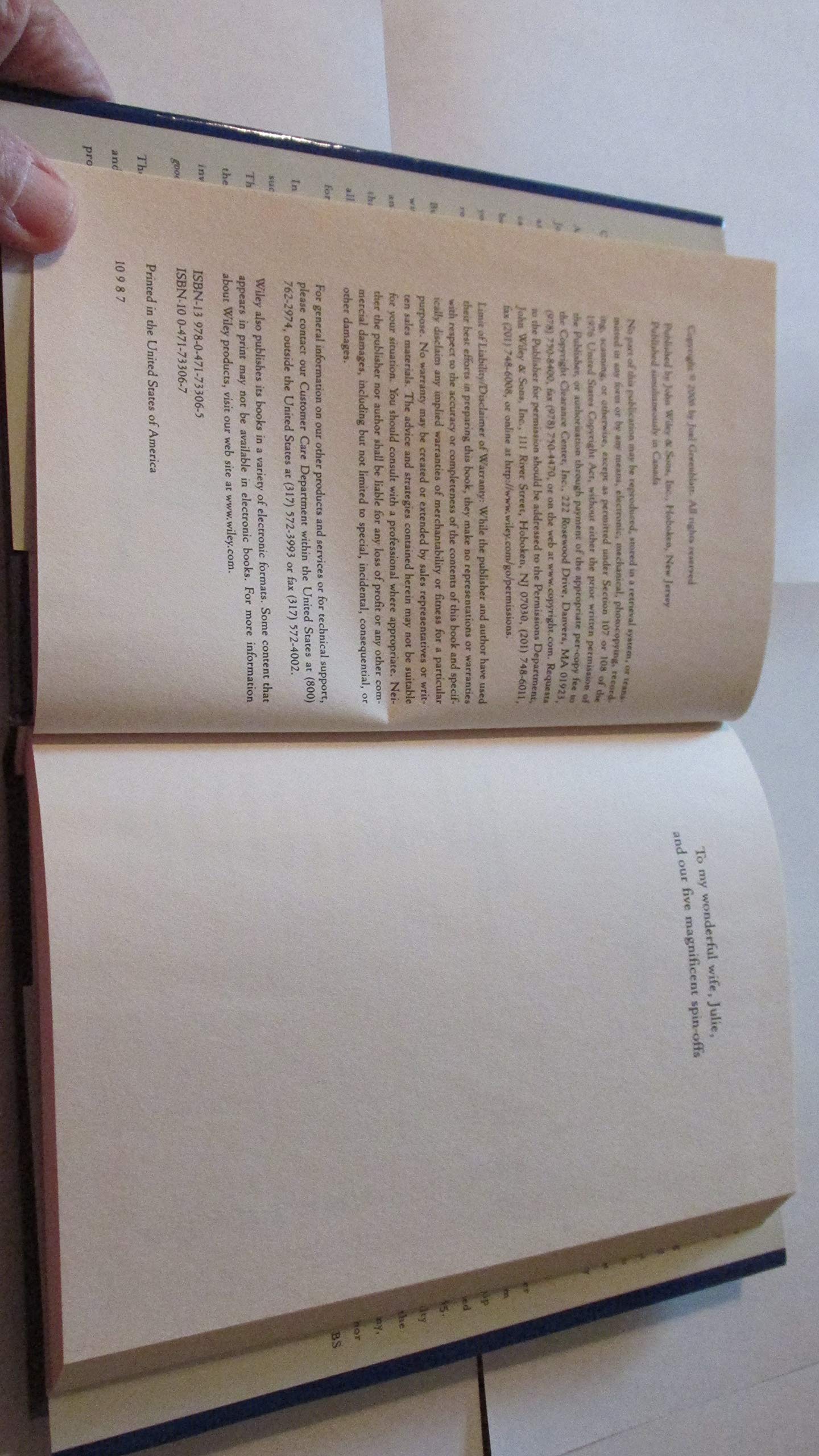 The Little Book That Beats the Market used book depot