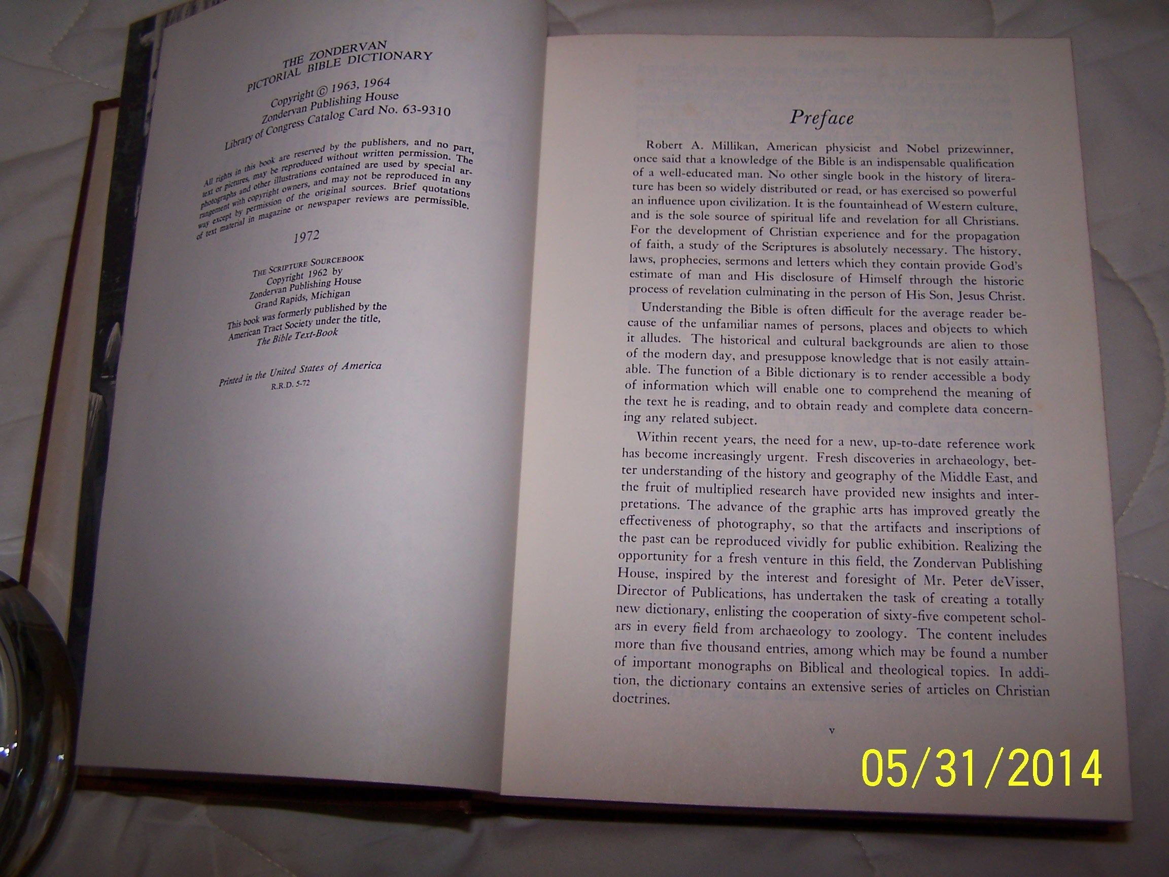 Pictorial Bible Dictionary With Topical Index