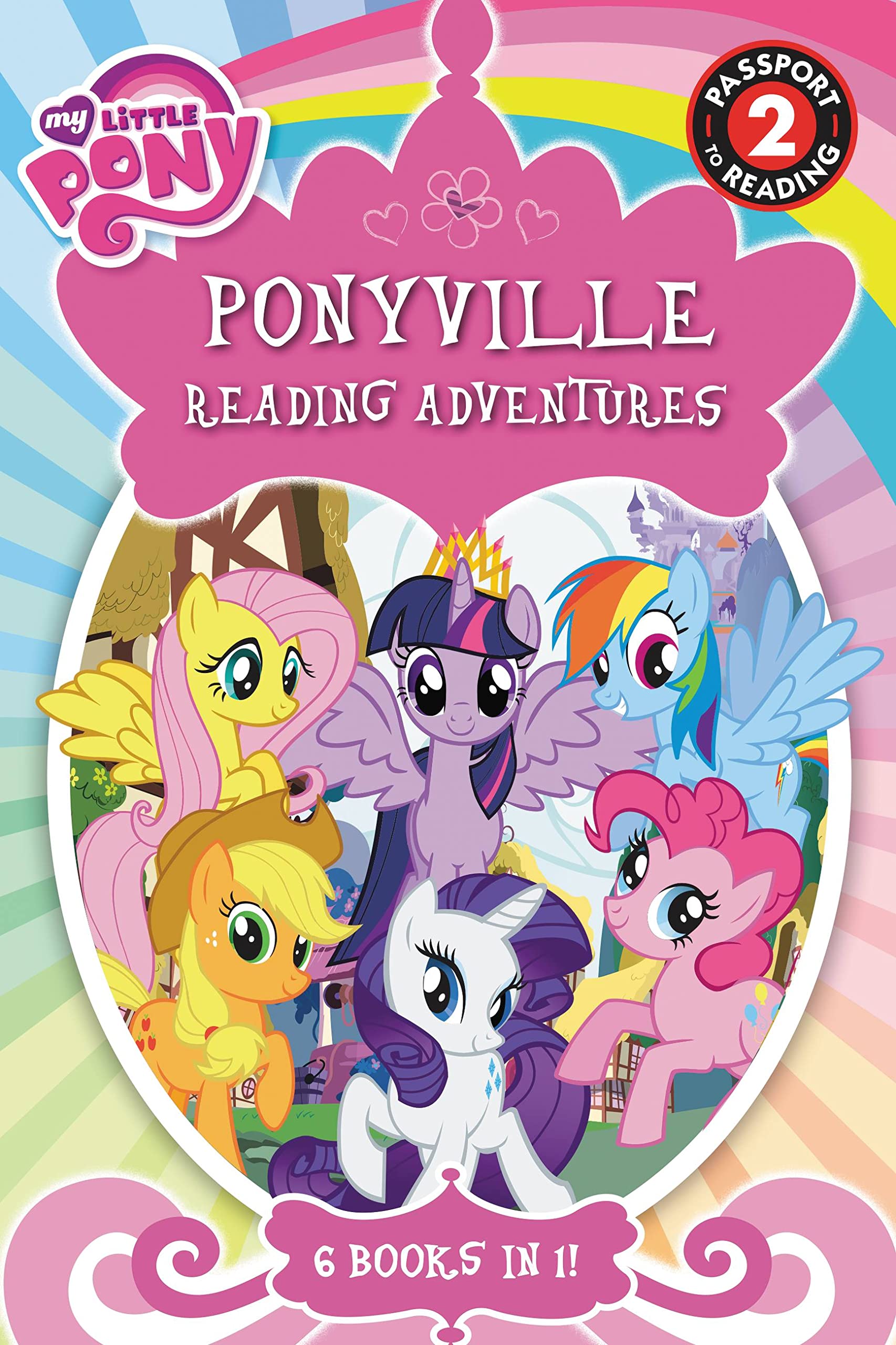 My Little Pony: Ponyville Reading Adventures: Level 2 (Passport to Reading Level 2) used book depot