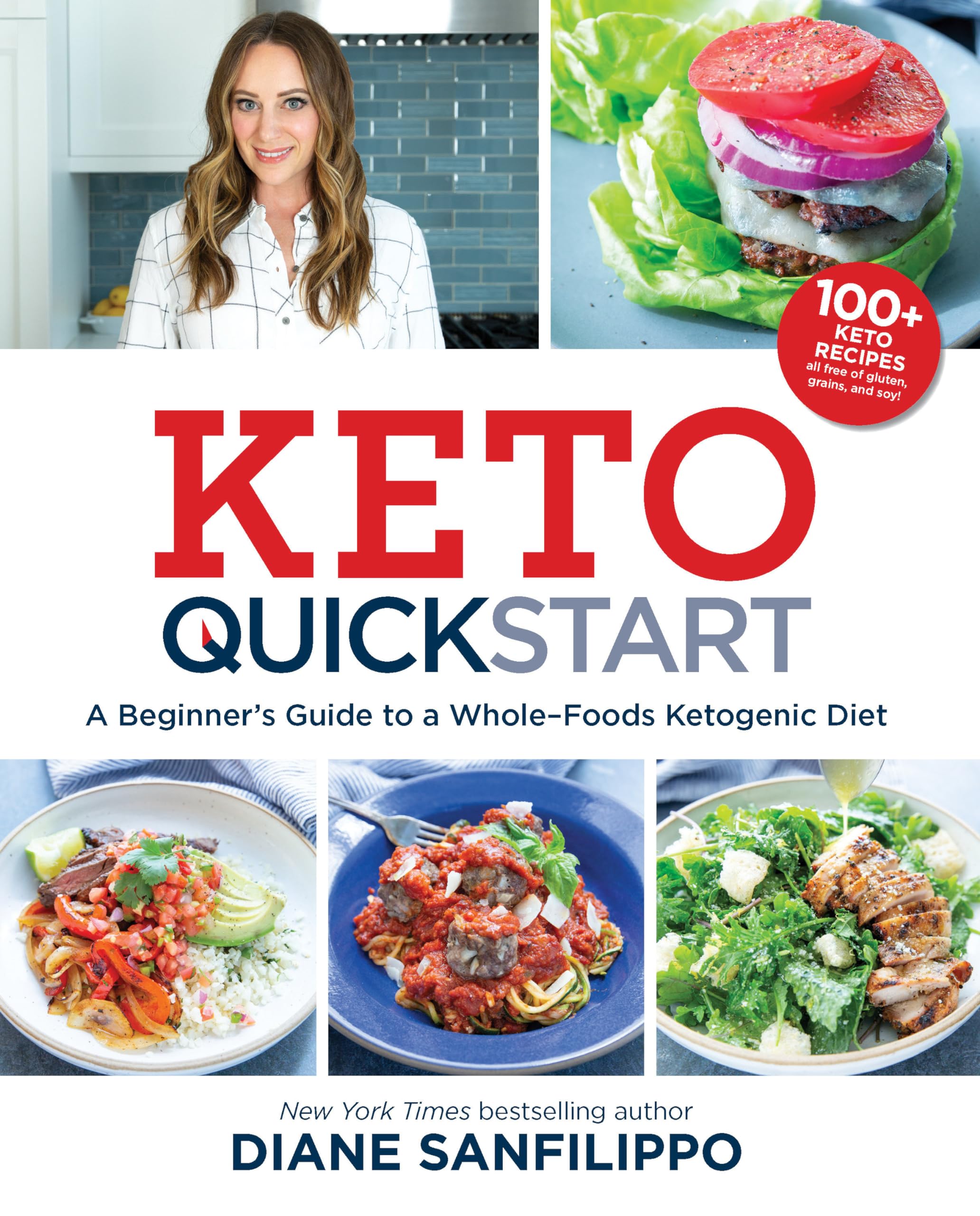 Keto Quick Start: A Beginner's Guide to a Whole-Foods Ketogenic Diet used book depot