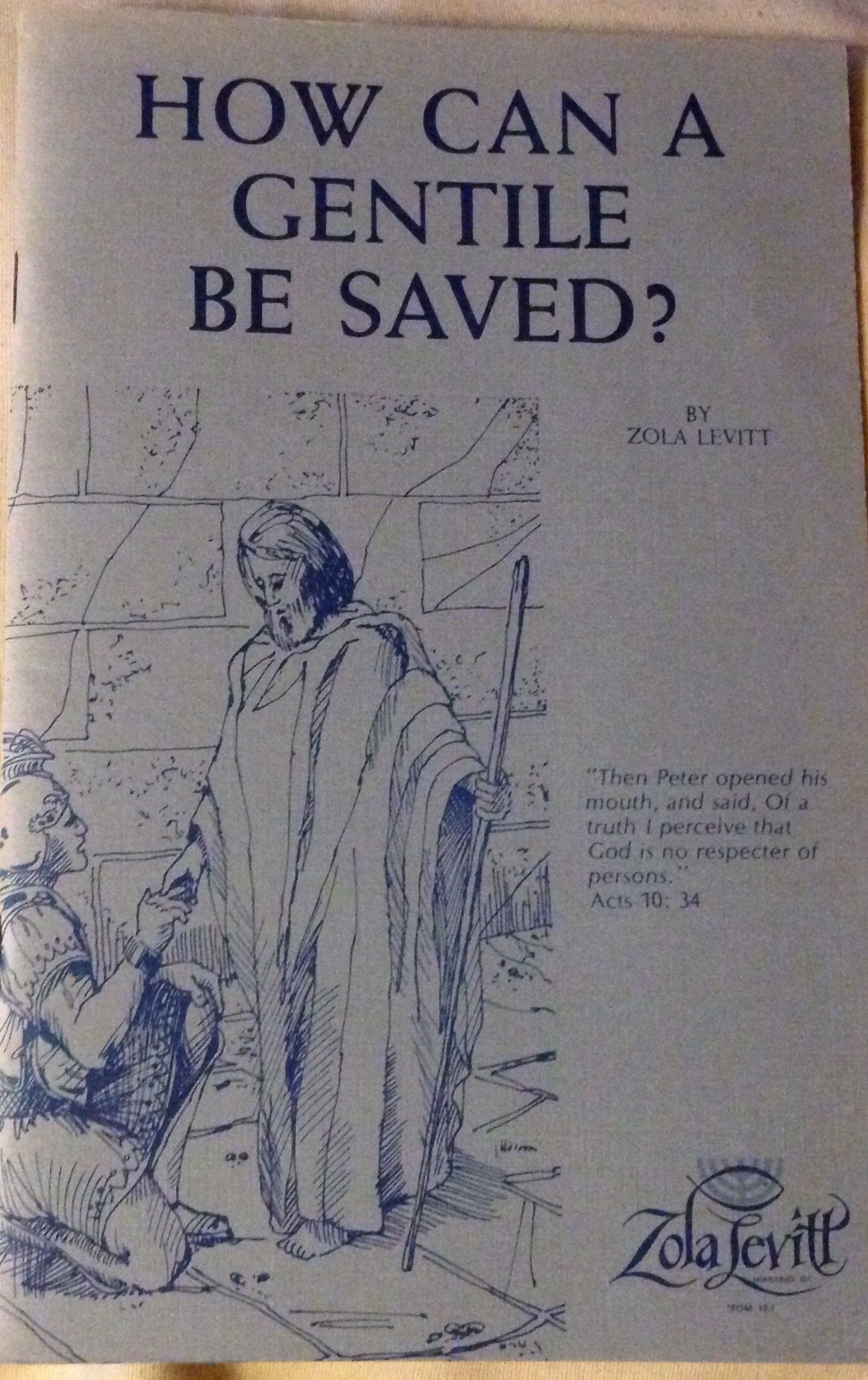 How Can a Gentile Be Saved? used book depot