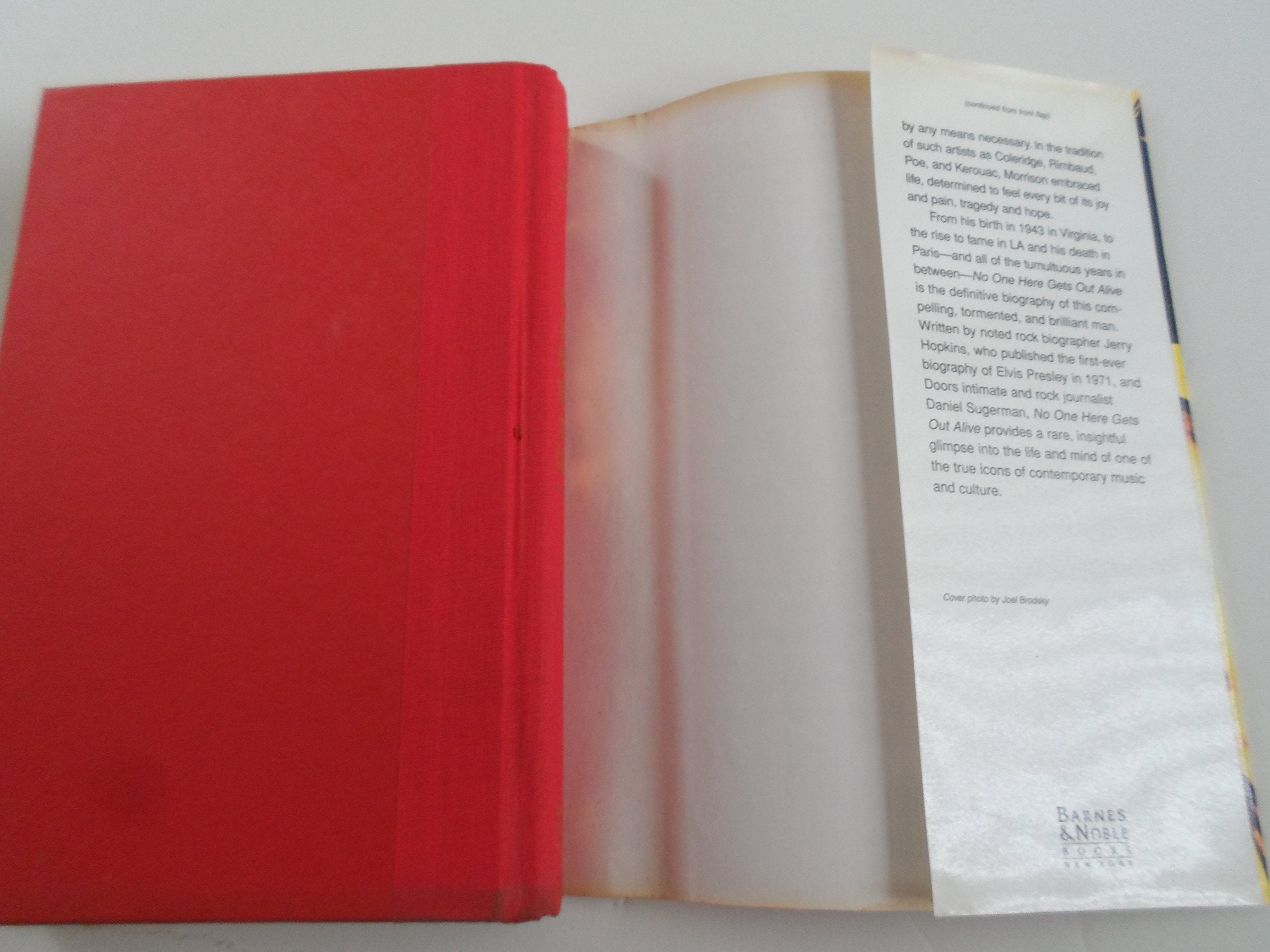 No One Here Gets Out Alive: The Celebrated Biography of Jim Morrison used book depot