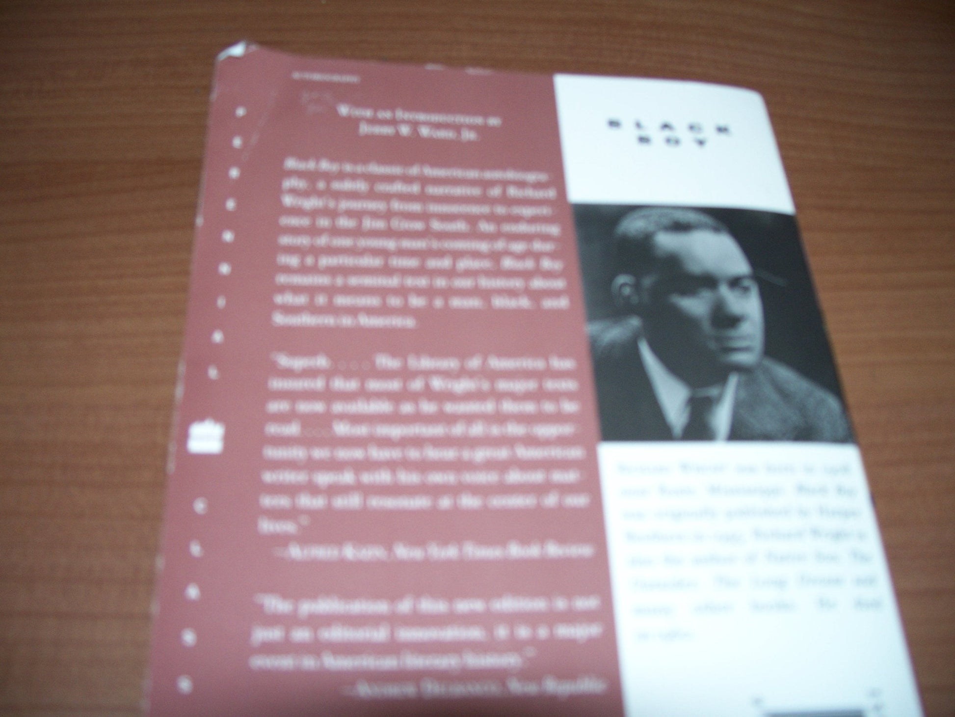 Black Boy (The Restored Text Established by The Library of America) (Perennial Classics) used book depot