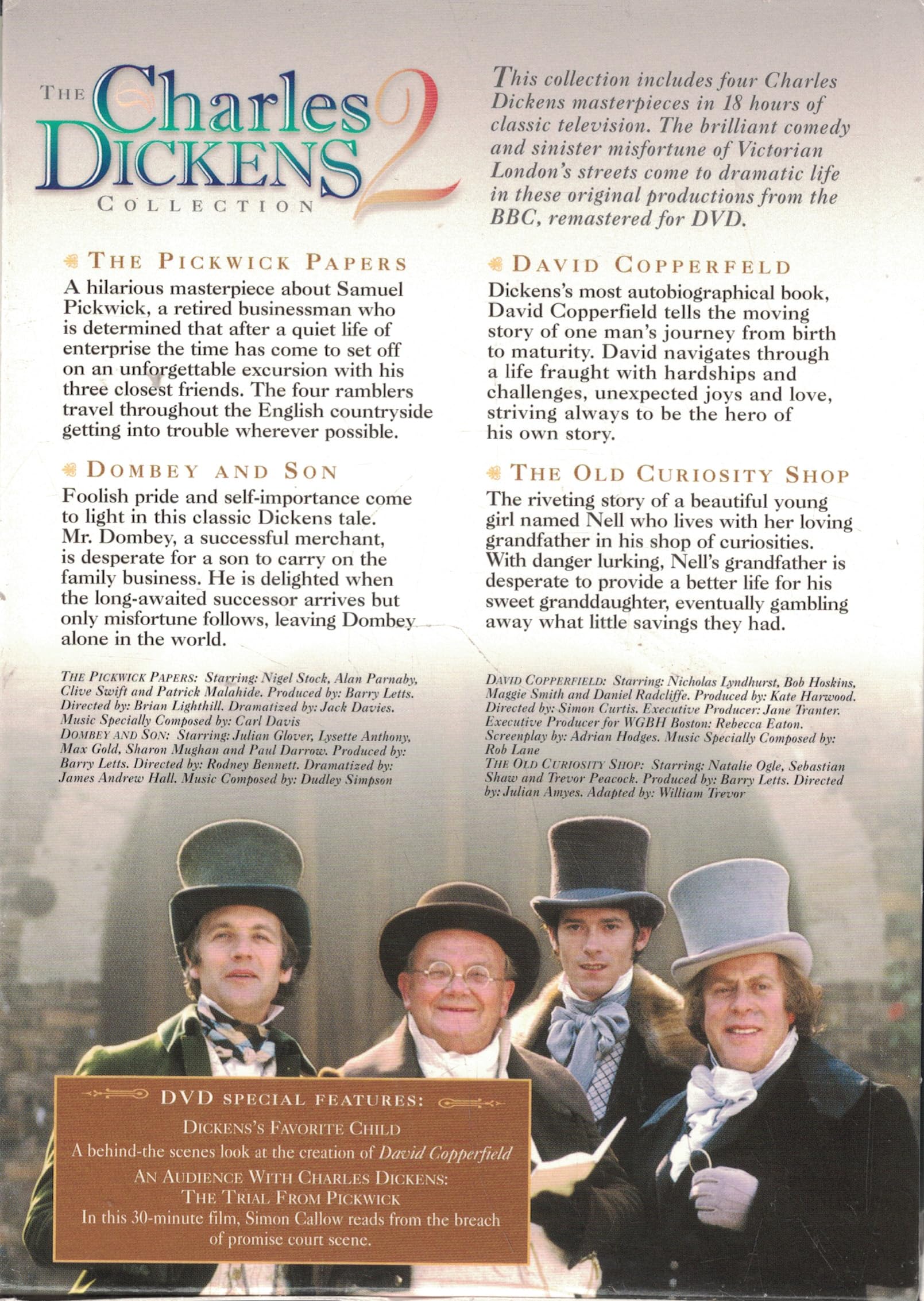 The Charles Dickens Collection, Vol. 2 (David Copperfield / The Pickwick Papers / The Old Curiosity Shop / Dombey and Son) used book depot