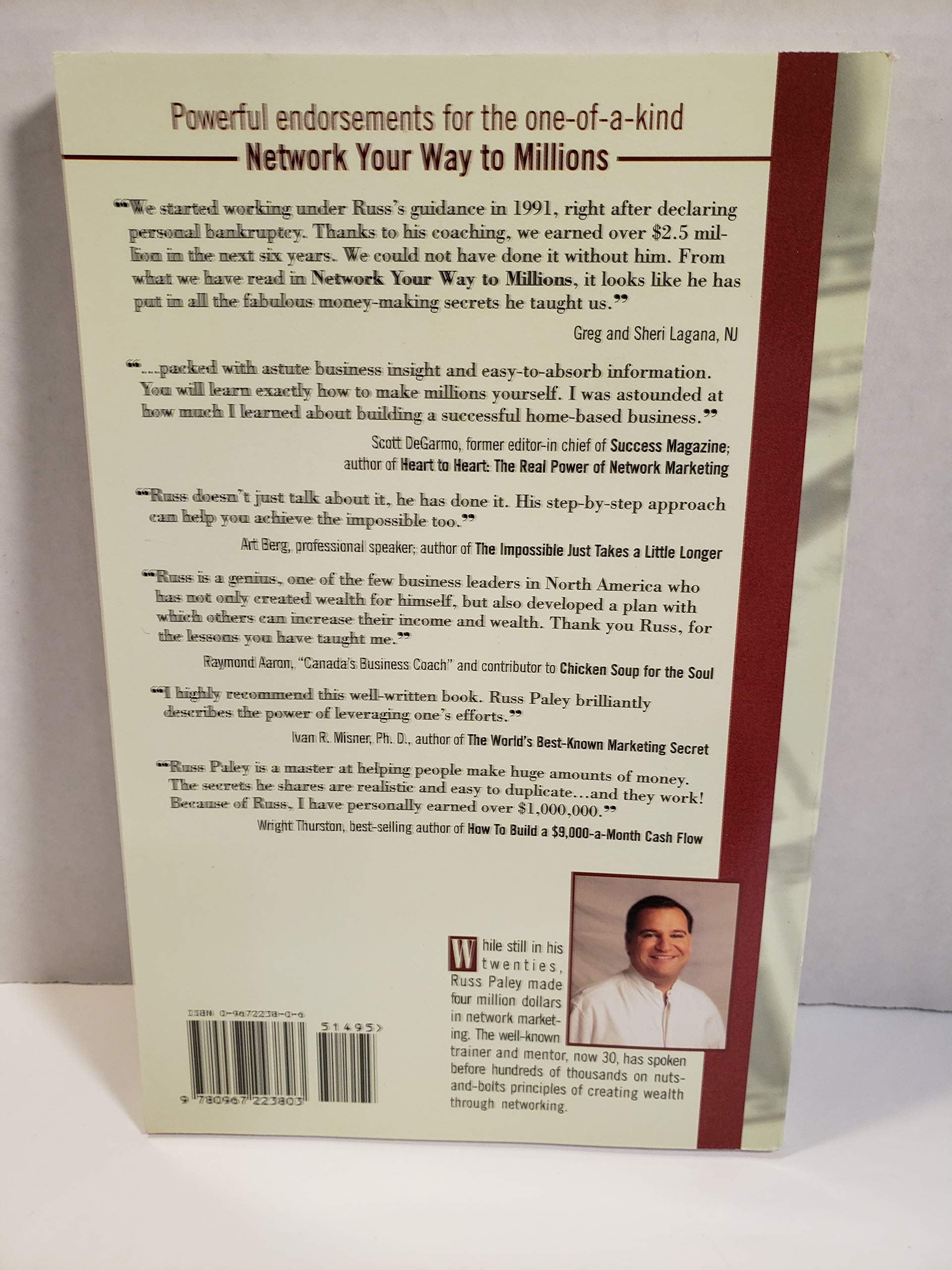 Network Your Way to Millions used book depot