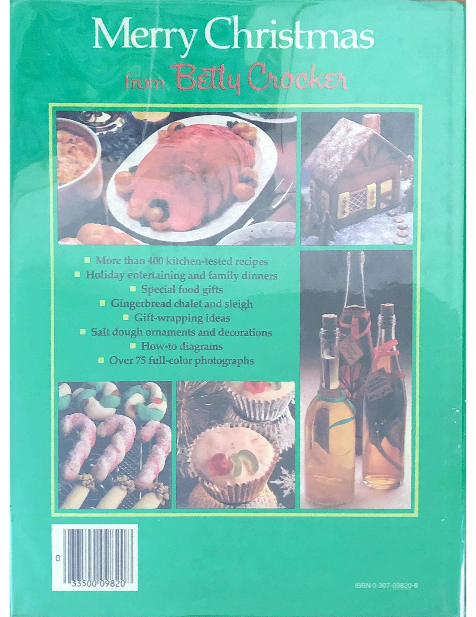 Betty Crocker's Christmas Cookbook used book depot