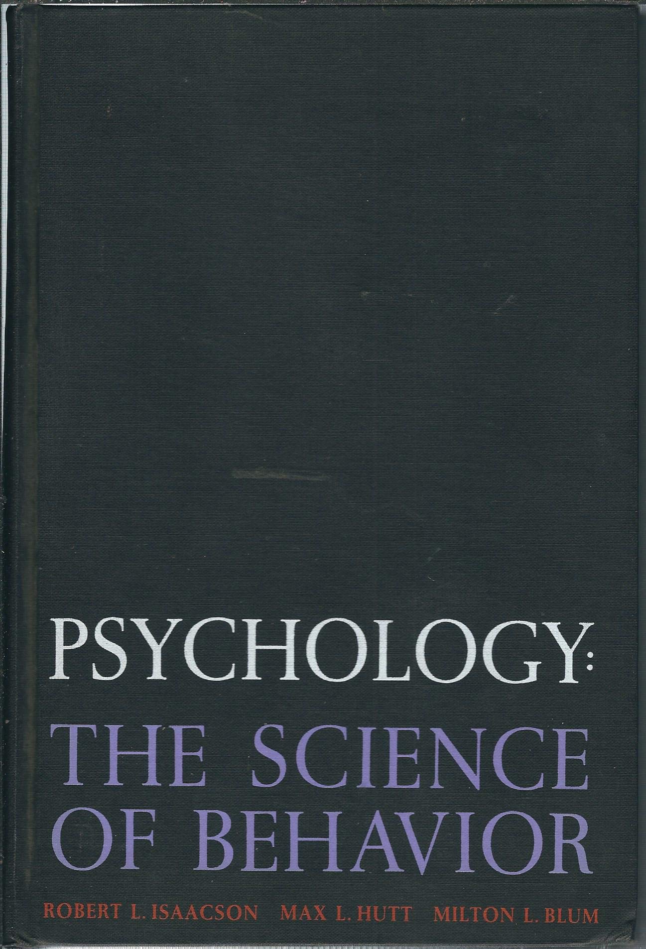 Psychology: The Science of Behaviour