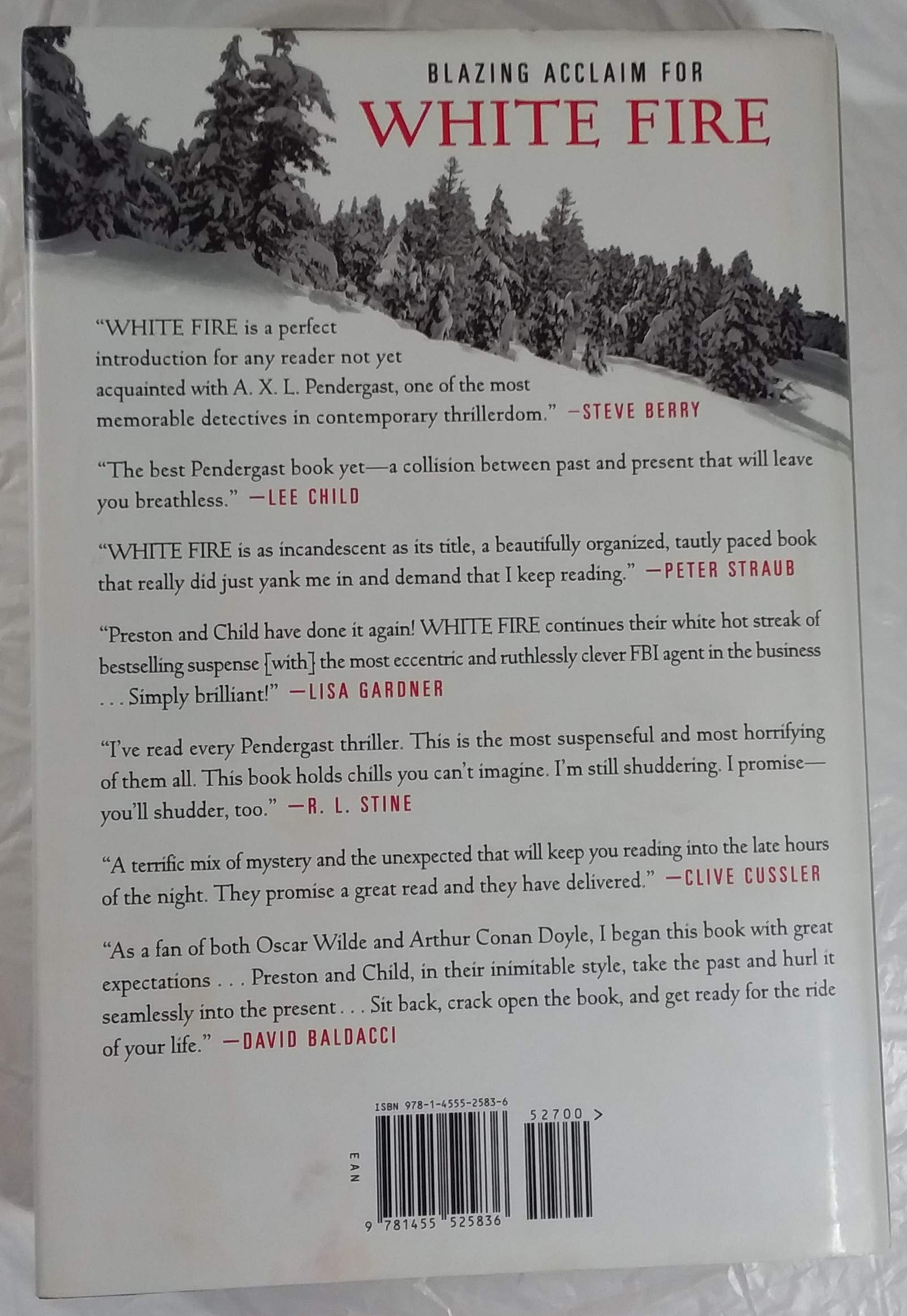 White Fire (Agent Pendergast Series, 13) used book depot