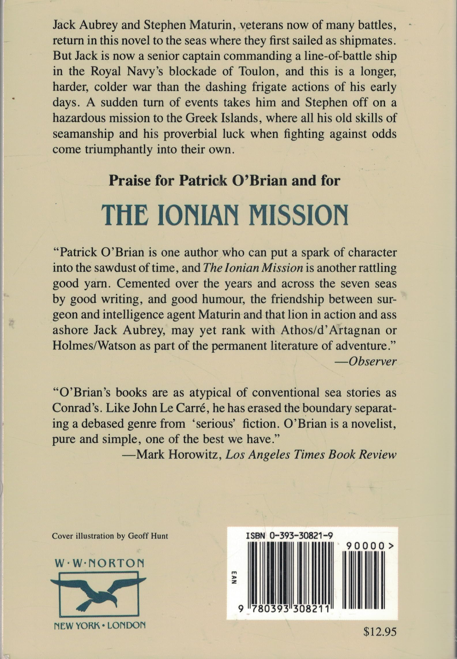 The Ionian Mission (Aubrey/Maturin Novels, 8) (Book 8)