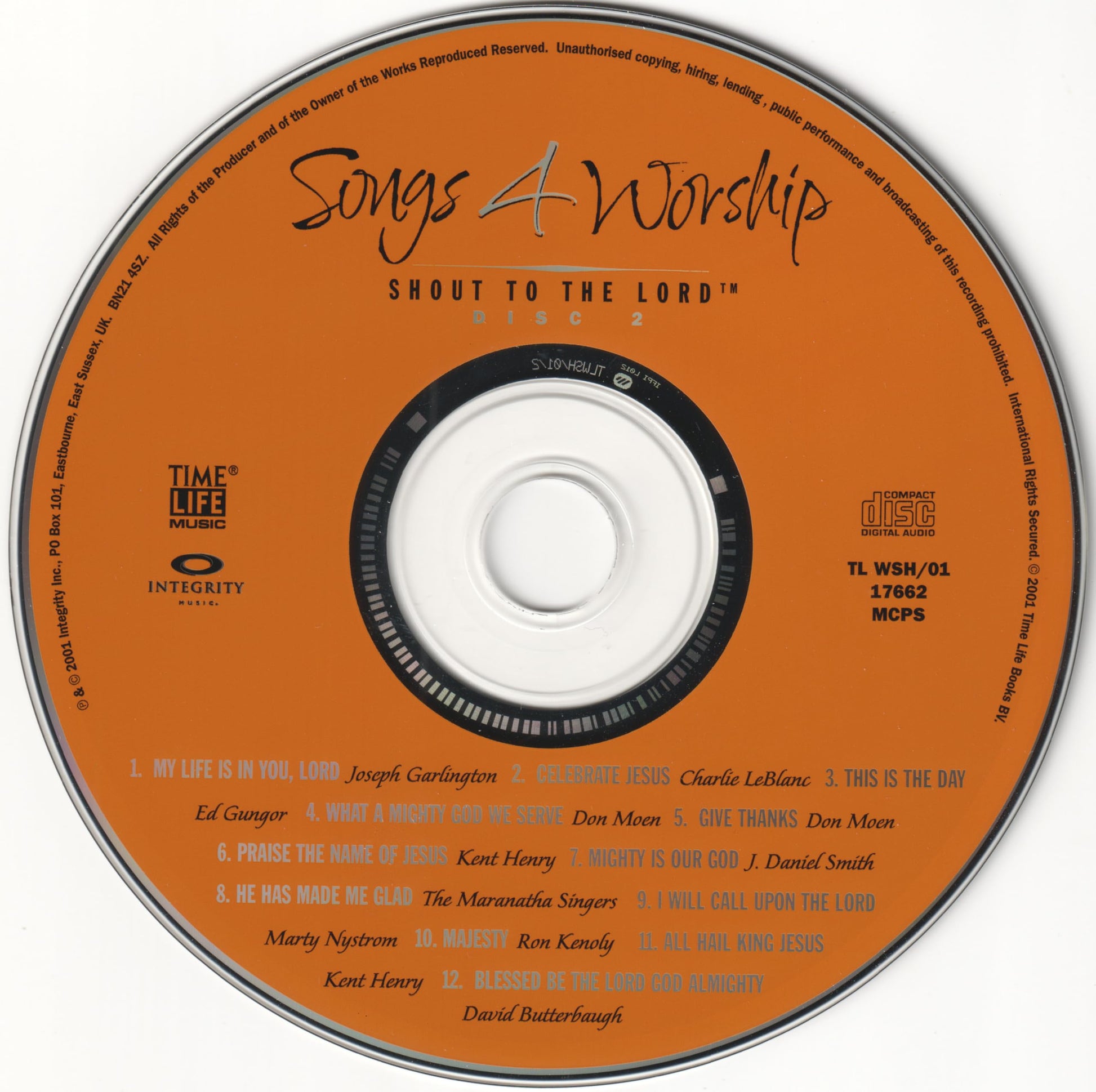 Songs 4 Worship: Shout To The Lord: The Greatest Praise & Worship Songs of All Time used book depot