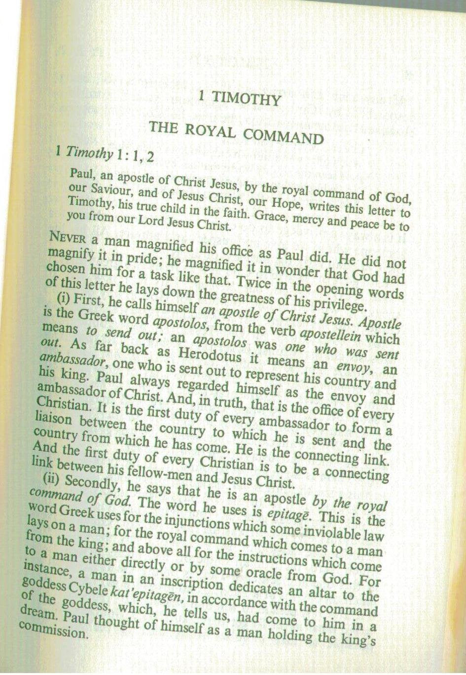 The Letters to Timothy, Titus and Philemon (The Daily Study Bible Series) used book depot