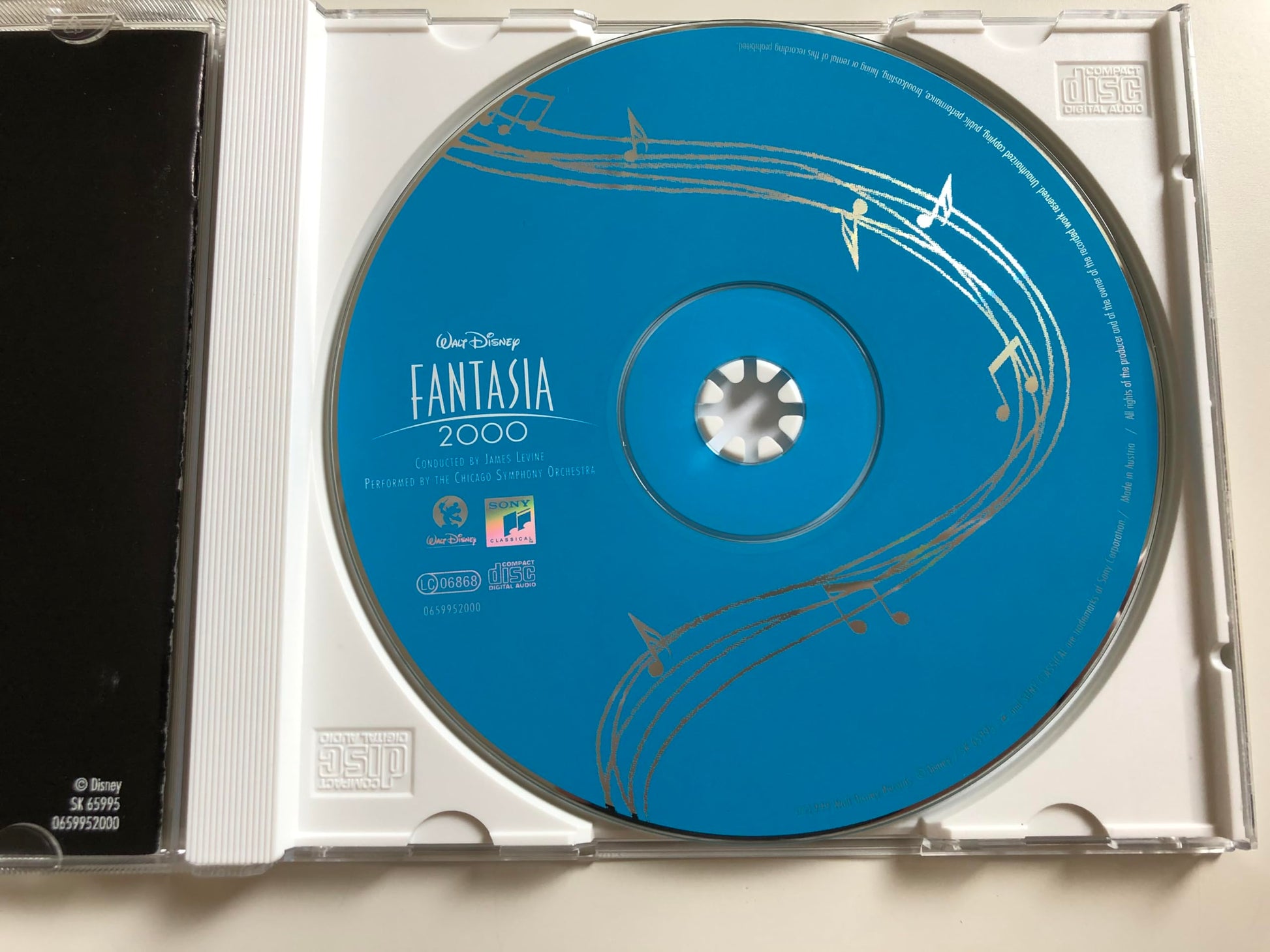 Fantasia 2000: An Original Walt Disney Records Soundtrack used book depot