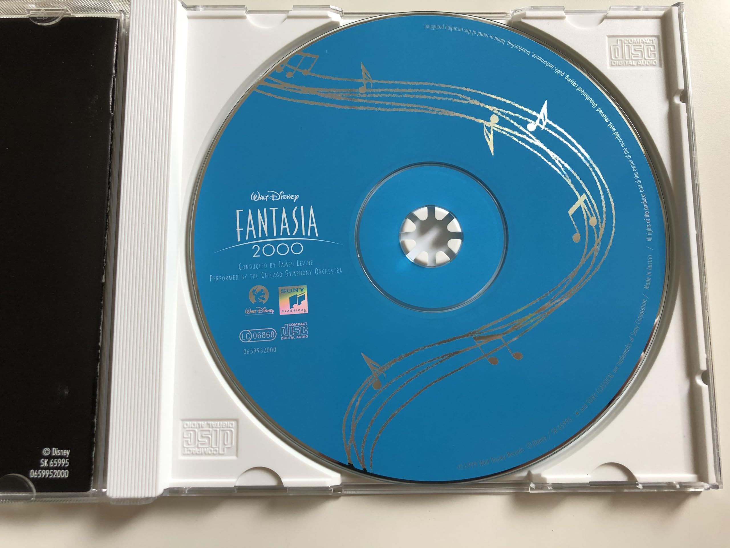 Fantasia 2000: An Original Walt Disney Records Soundtrack used book depot