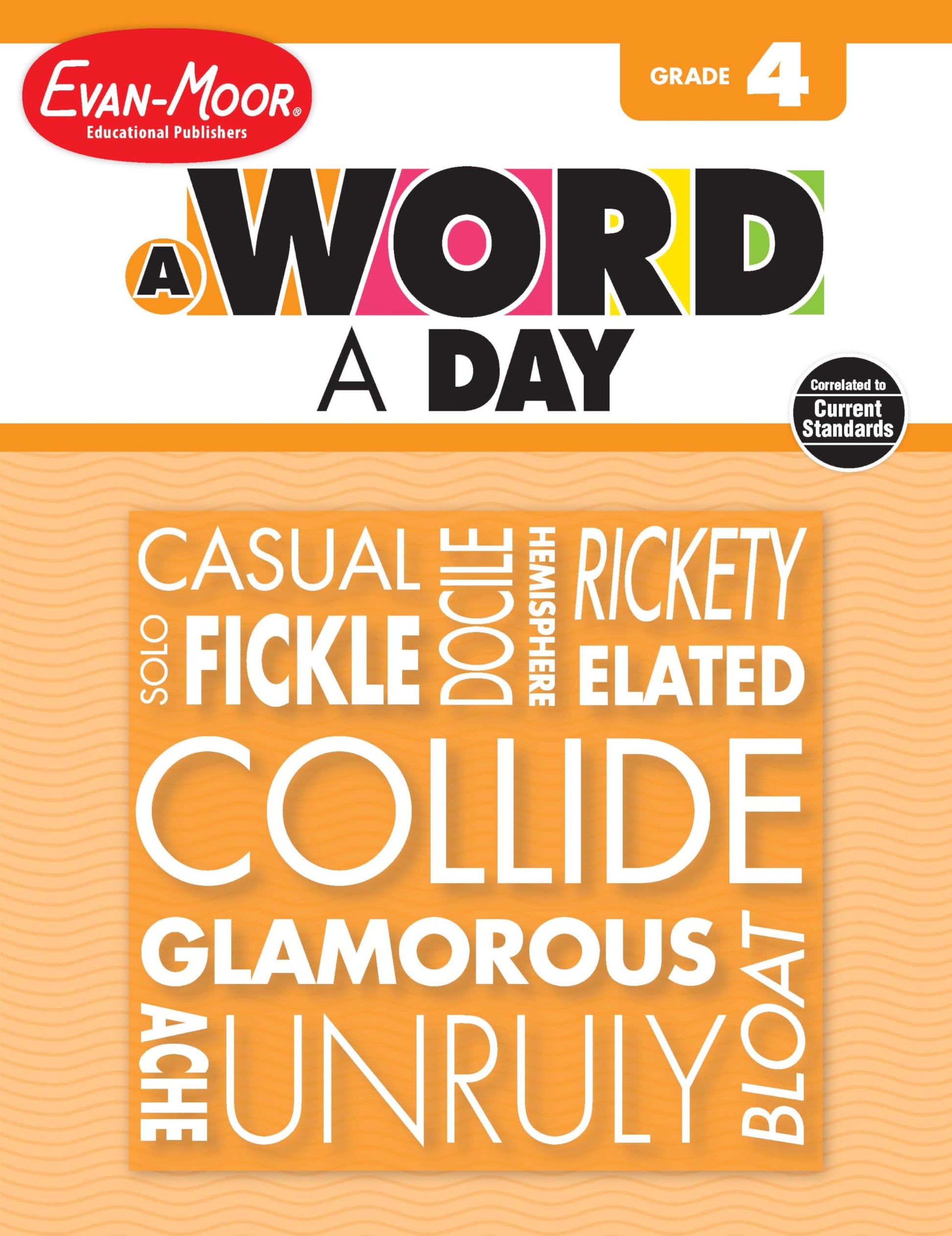 A Word a Day, Grade 4 Teacher Edition used book depot