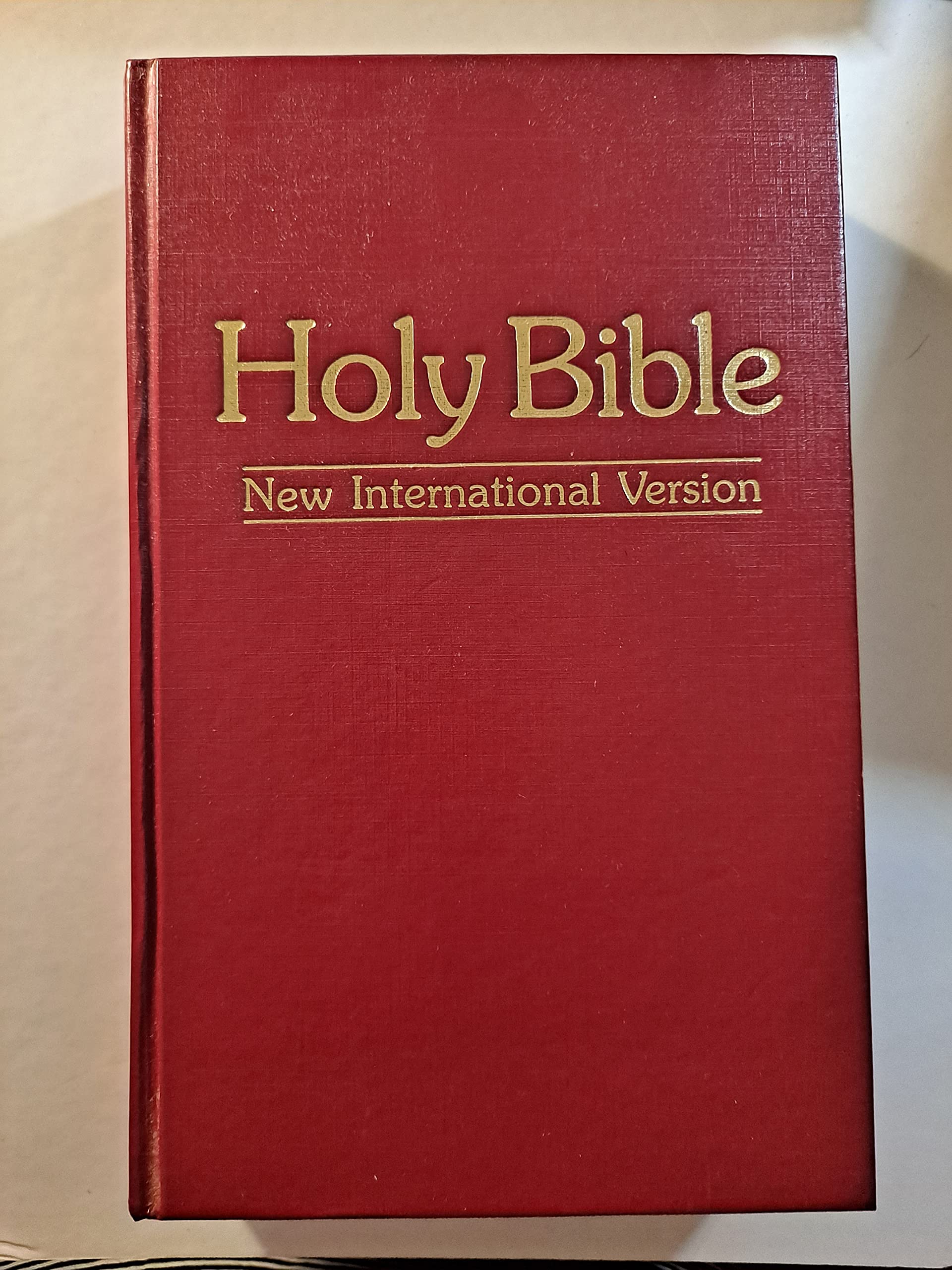 Holy Bible: New International Version by international bible society (1984-05-03) used book depot