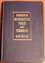 Handbook of Mathematical Tables and Formulas used book depot