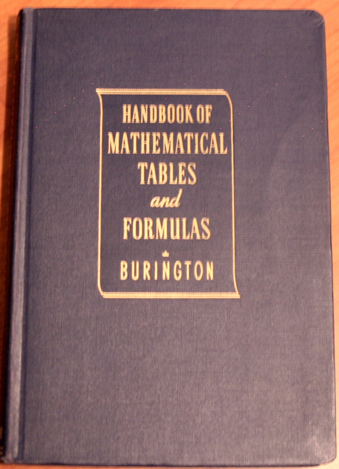 Handbook of Mathematical Tables and Formulas used book depot