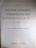 Rhythmic Alteration in Seventeenth- And Eighteenth-Century Music: Notes Inegales and Overdotting