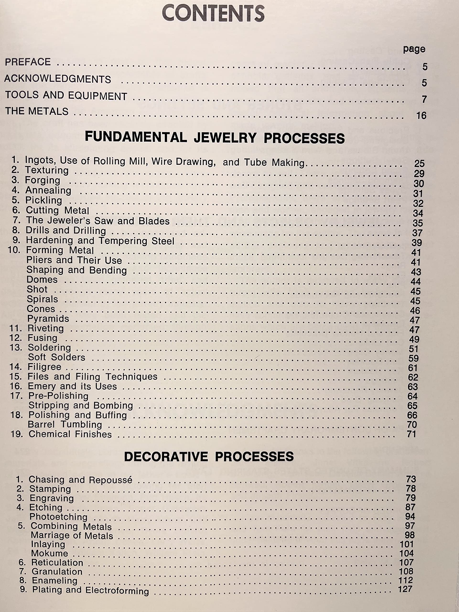 Jewelry making for schools, tradesmen [and] craftsmen used book depot