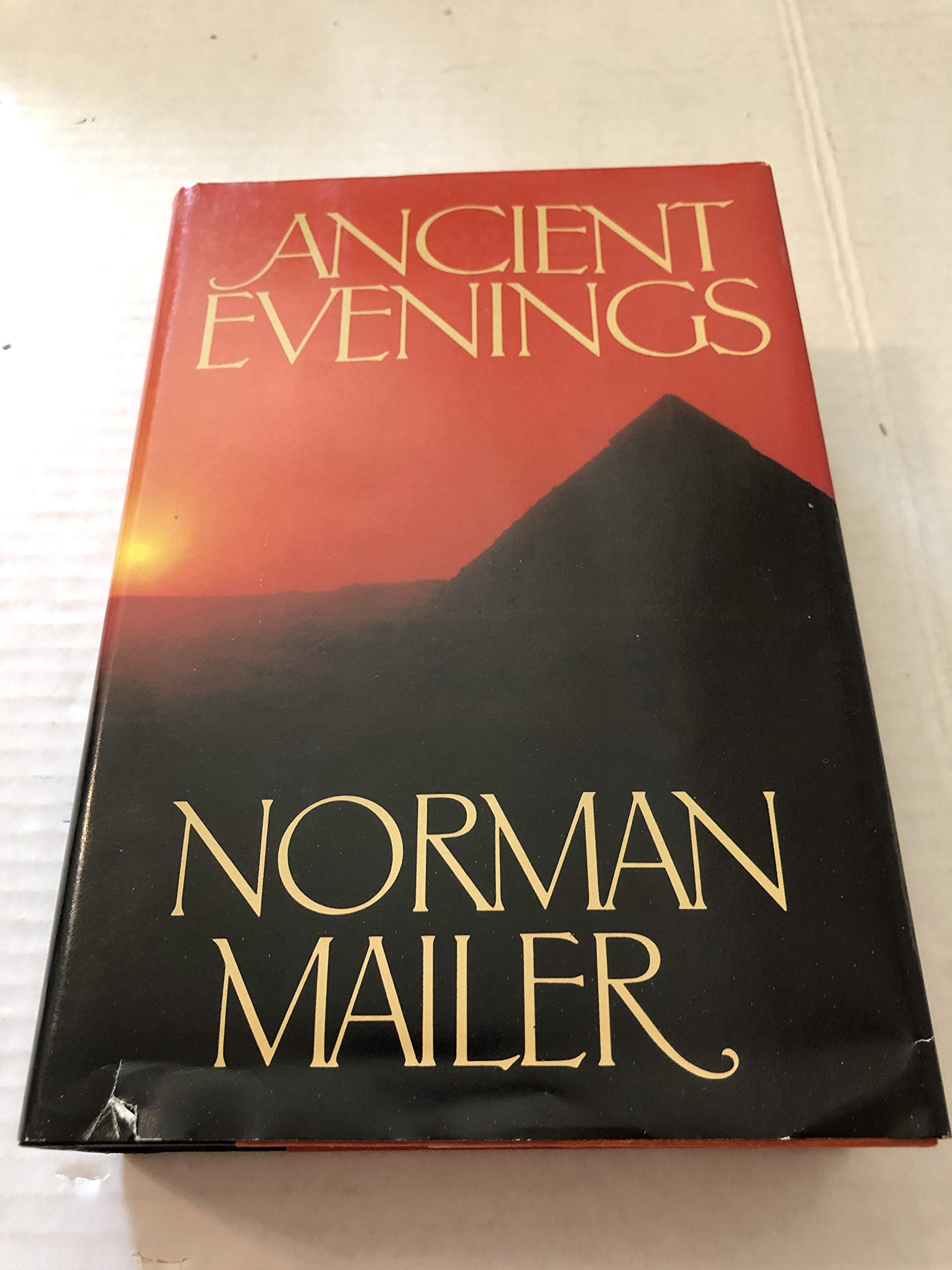 Ancient Evenings Copyright (1983 Norman Mailer, Little Brown Co. 1984) used book depot