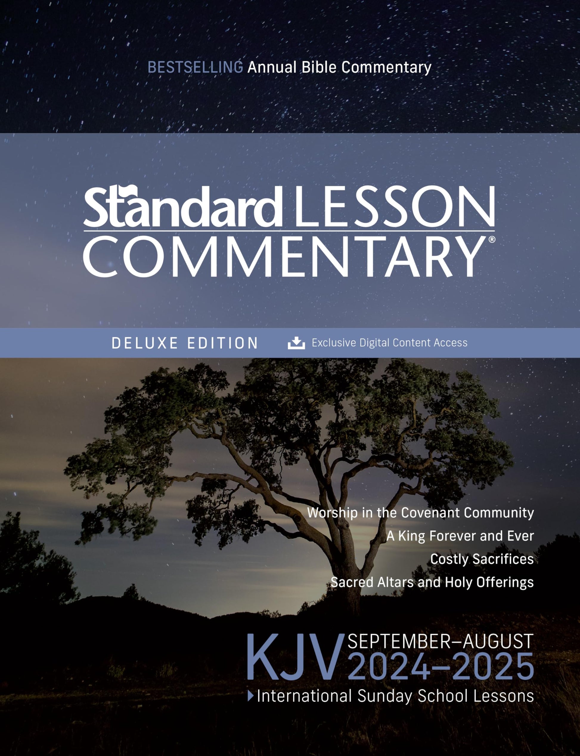 KJV Standard Lesson Commentary® Deluxe Edition 2024-2025 used book depot