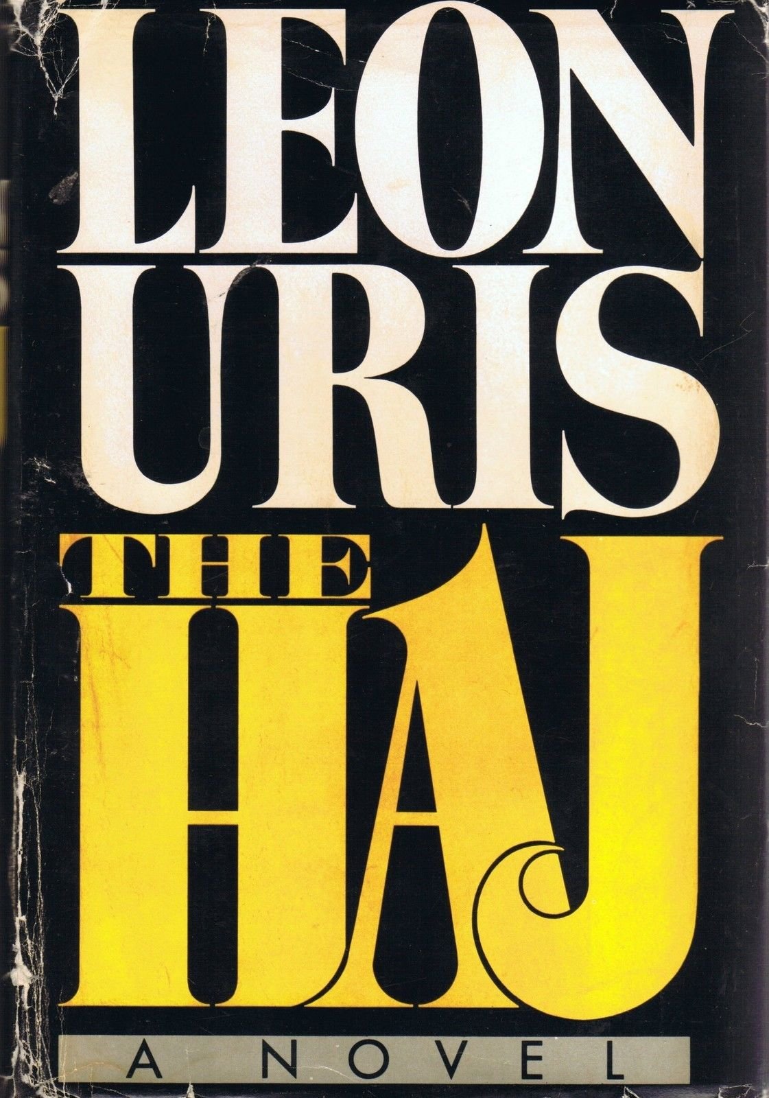 (Large Print) the Haj Hardcover By Leon Uris 1985