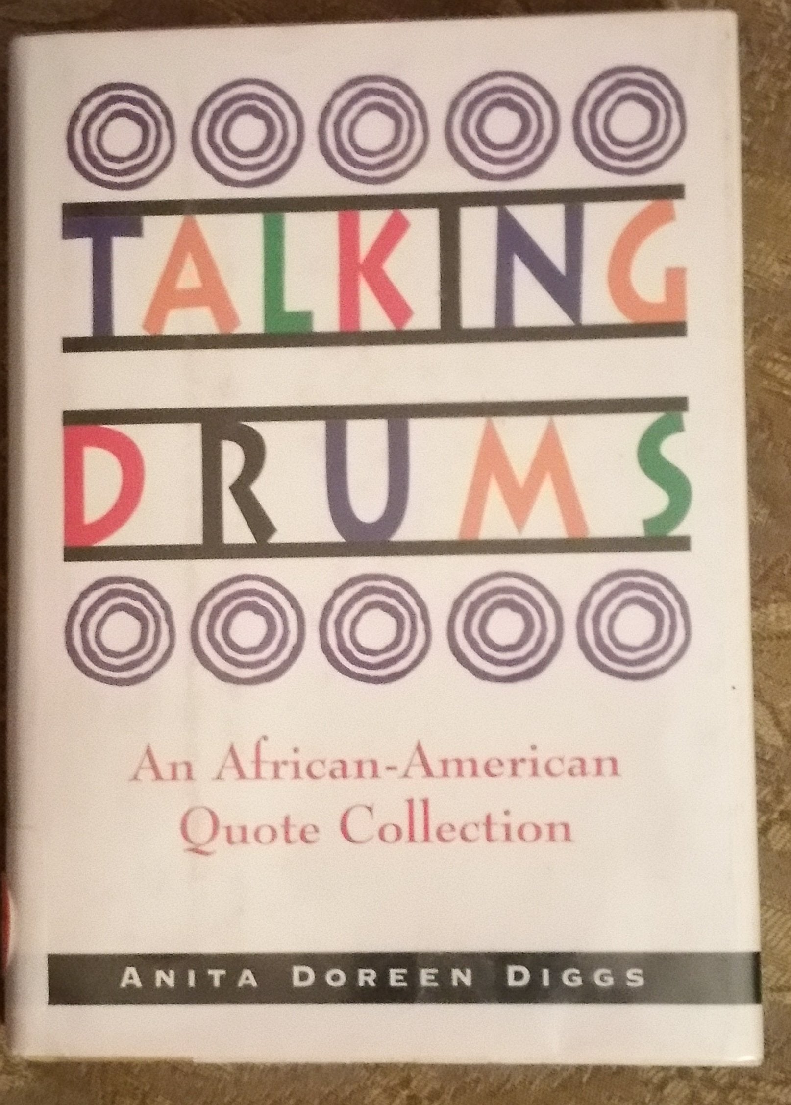 Talking Drums: An African-American Quote Collection used book depot