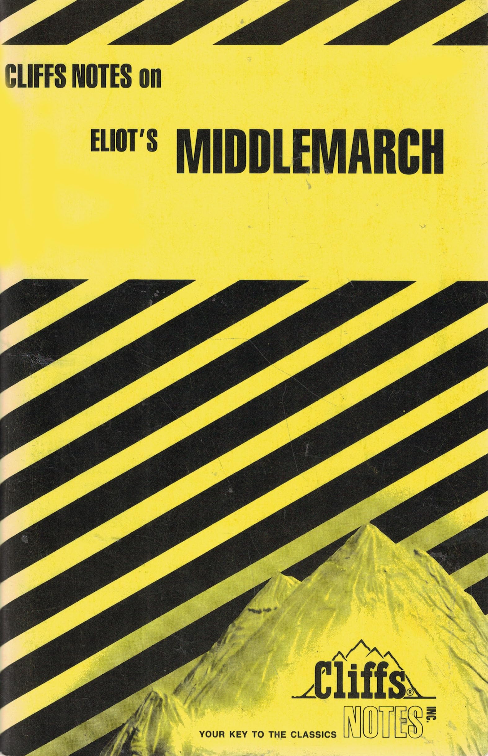 Cliffsnotes Middlemarch used book depot