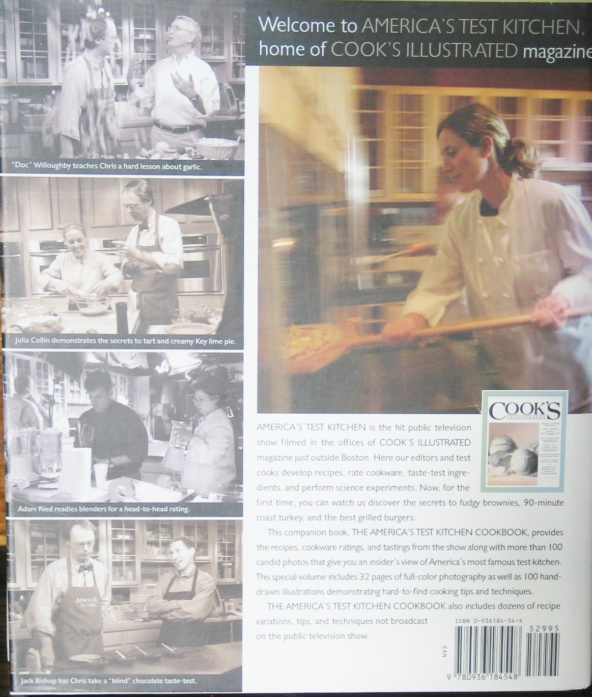 The America's Test Kitchen Cookbook used book depot