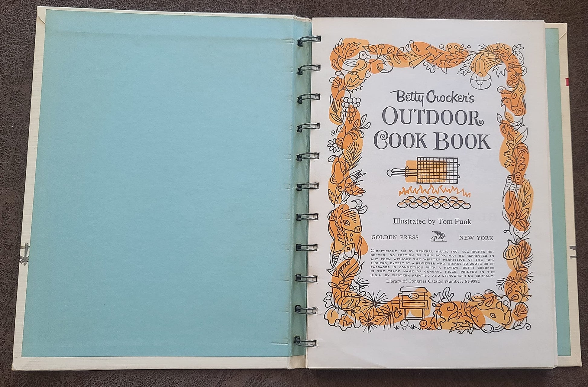 Betty Crocker's Outdoor Cook Book used book depot