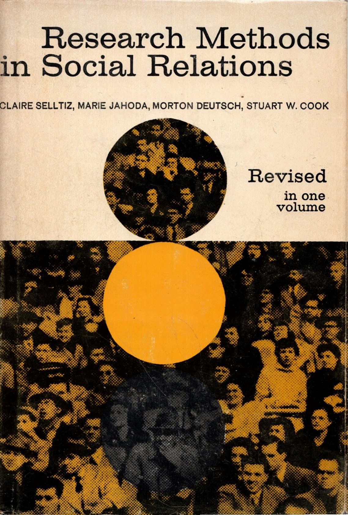 Research Methods in Social Relations used book depot