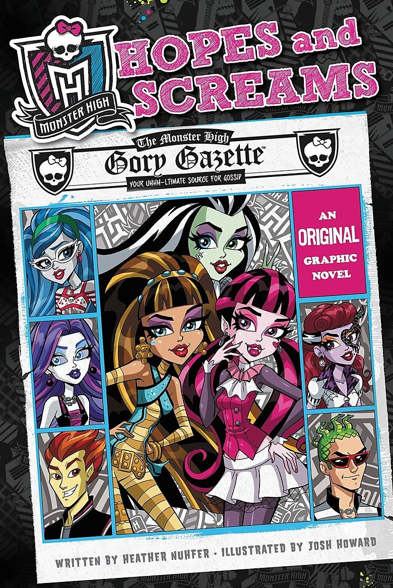 Monster High: Hopes and Screams: An Original Graphic Novel used book depot