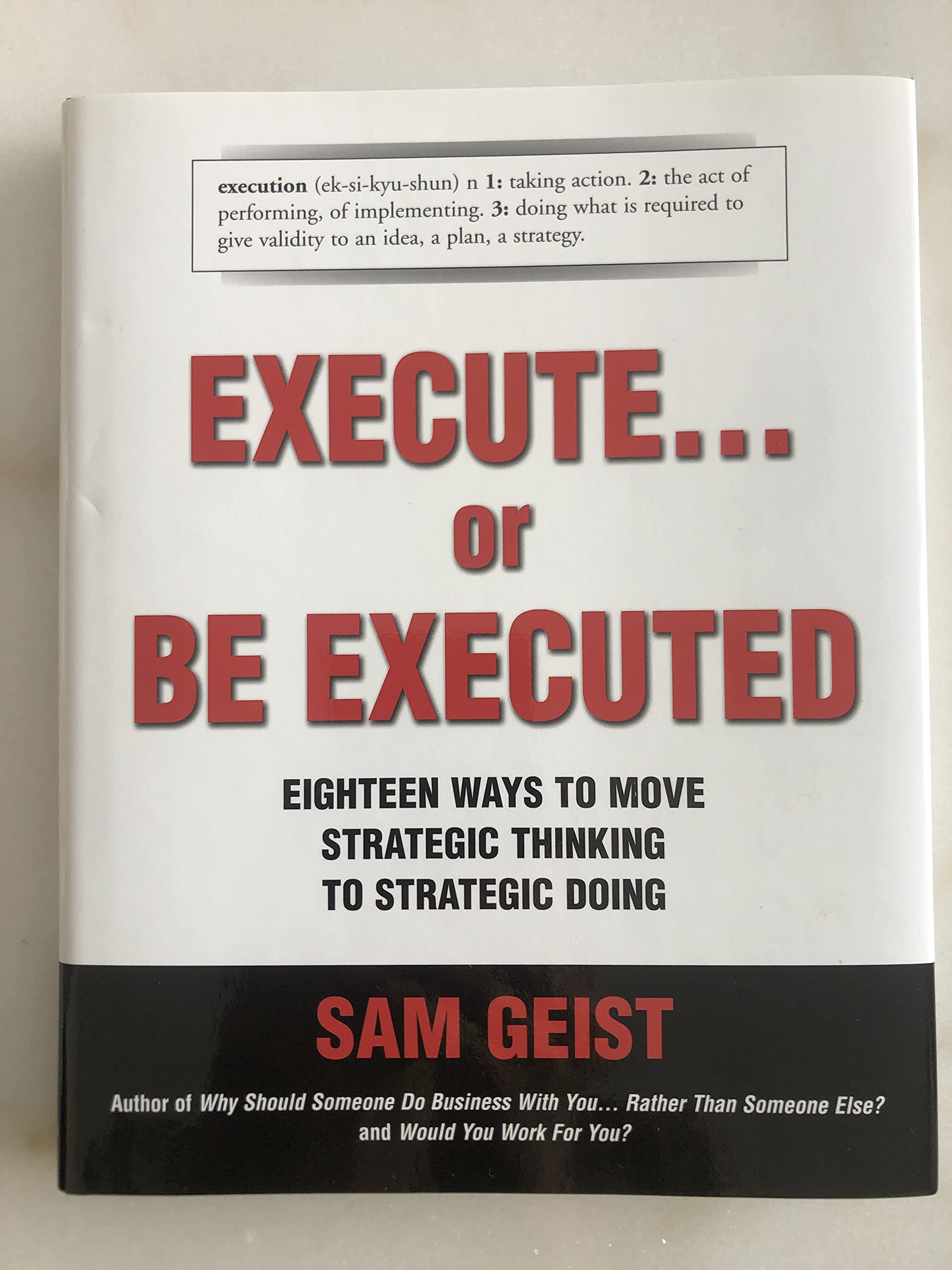 Execute... or Be Executed used book depot