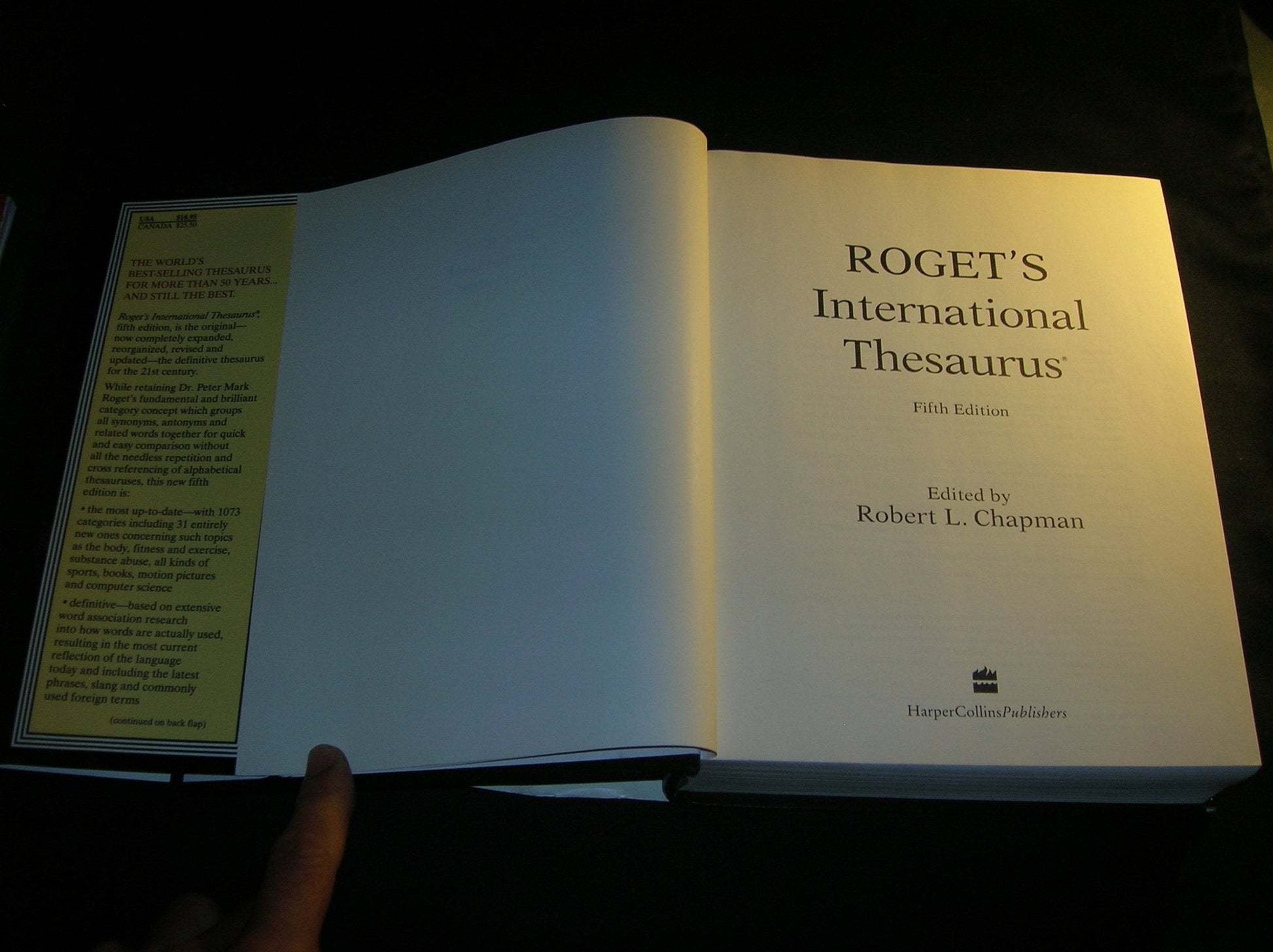 Roget International Thesaurus Index 5E used book depot
