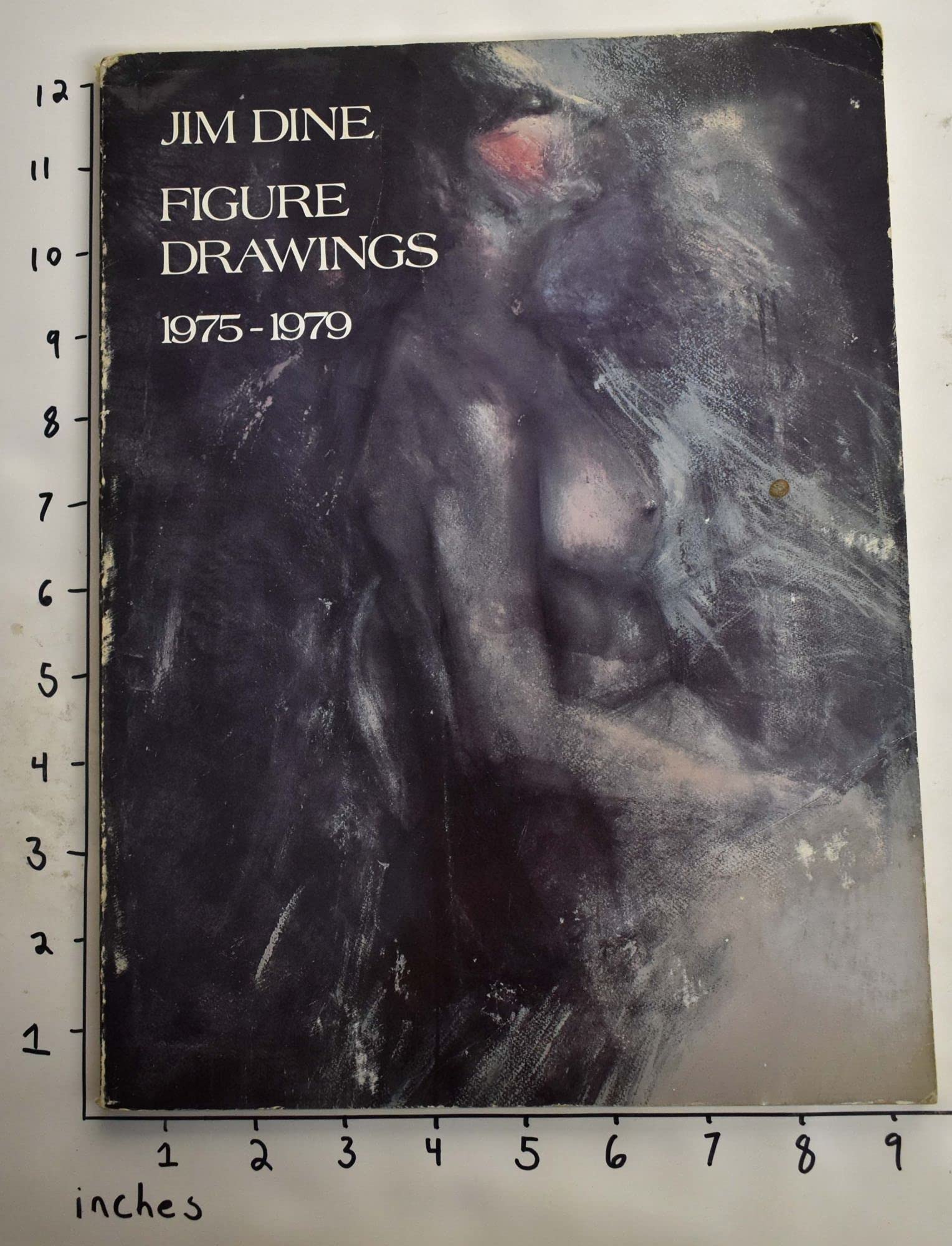 Jim Dine Figure Drawings 1975-1979 used book depot