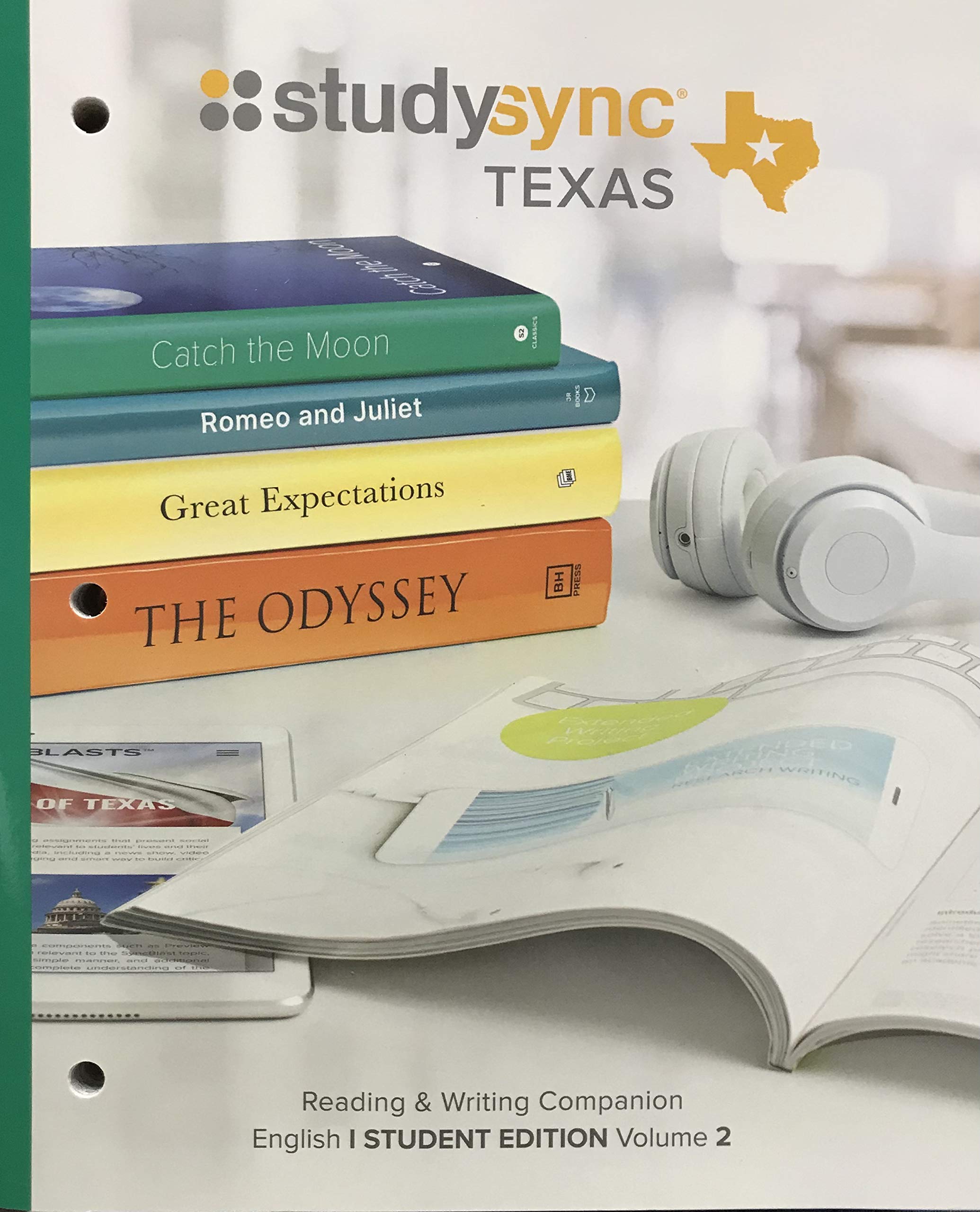 StudySync Texas Grade 9 Units 4-6 Reading & Writing Companion - English 1 Volume 2, 9781950533282