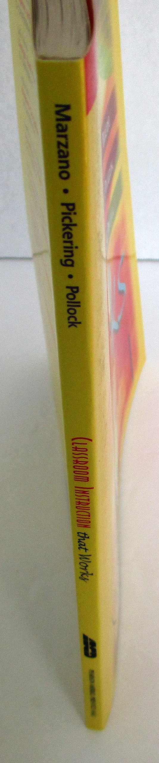 Classroom Instruction that Works: Research-Based Strategies for Increasing Student Achievement used book depot