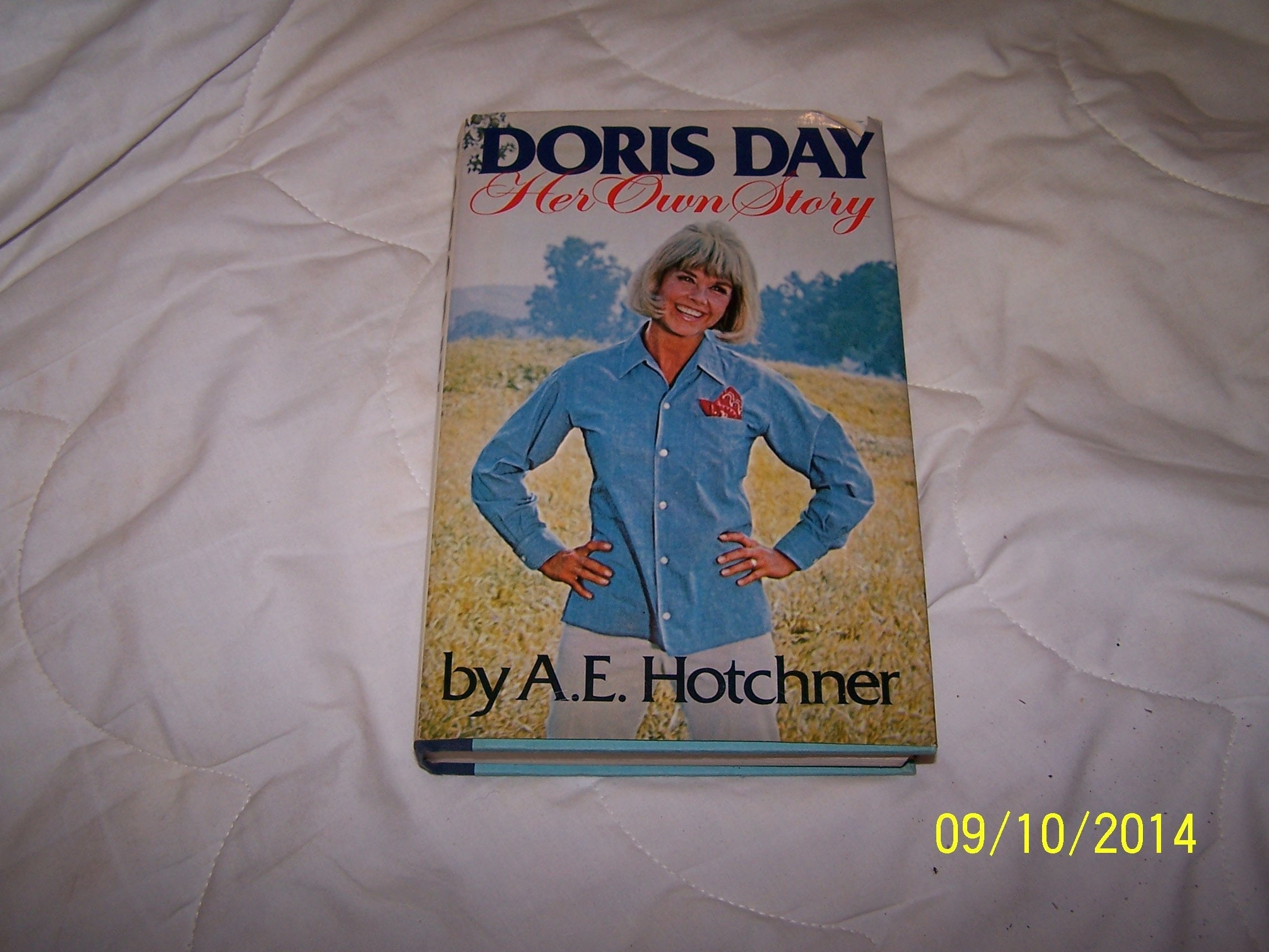 Doris Day: Her Own Story (SIGNED by Ms. Day) used book depot