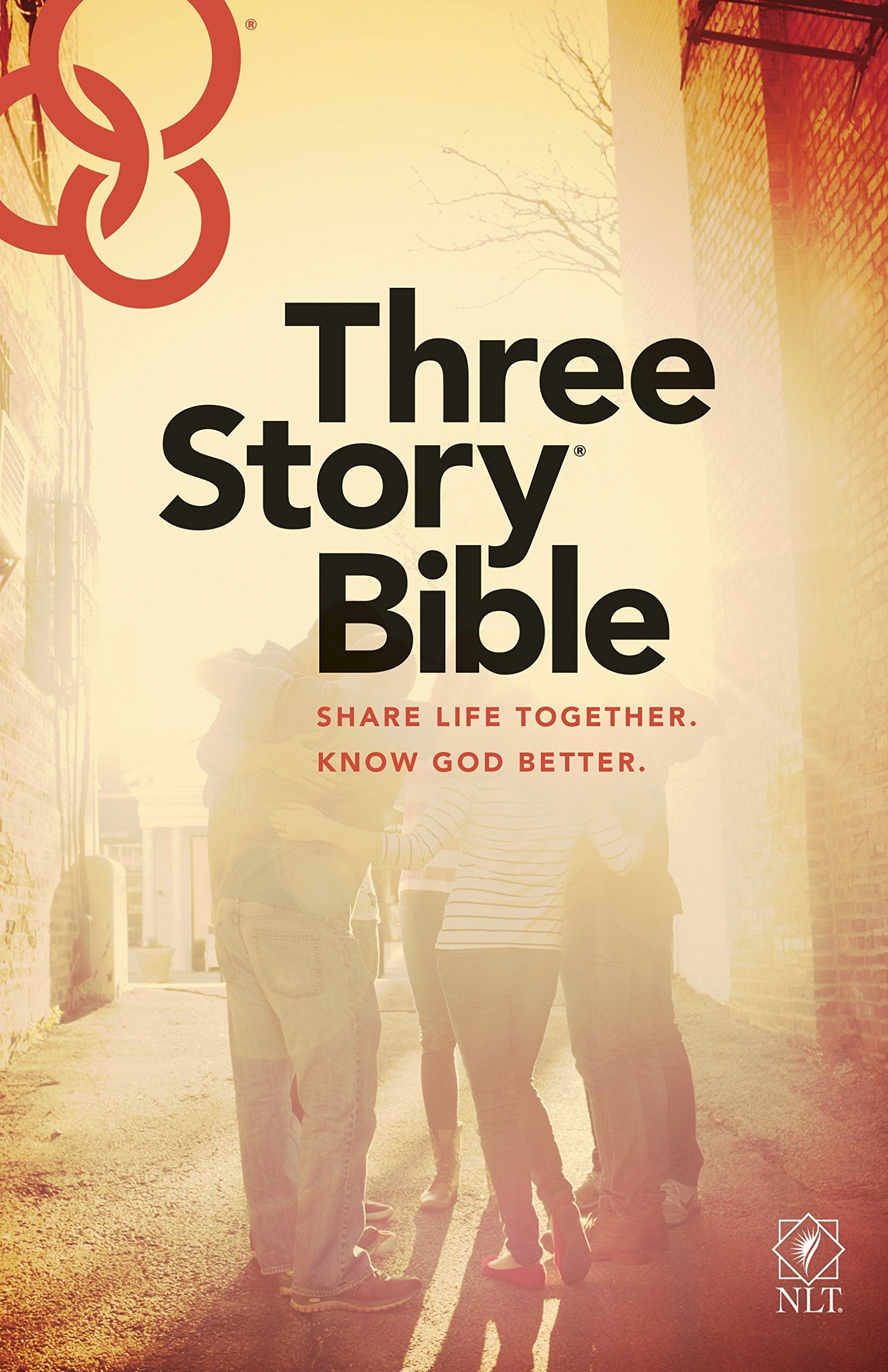 Three Story Bible NLT (Hardcover) used book depot