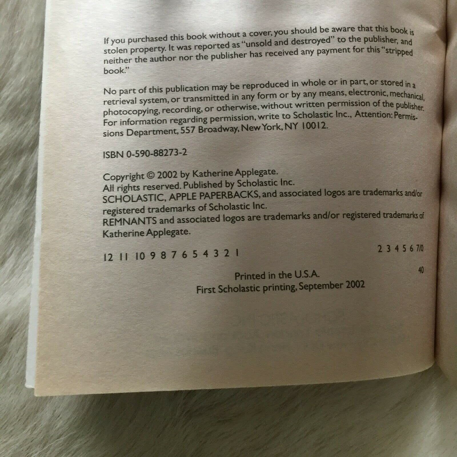 Mother, May I? (Remnants #8) used book depot