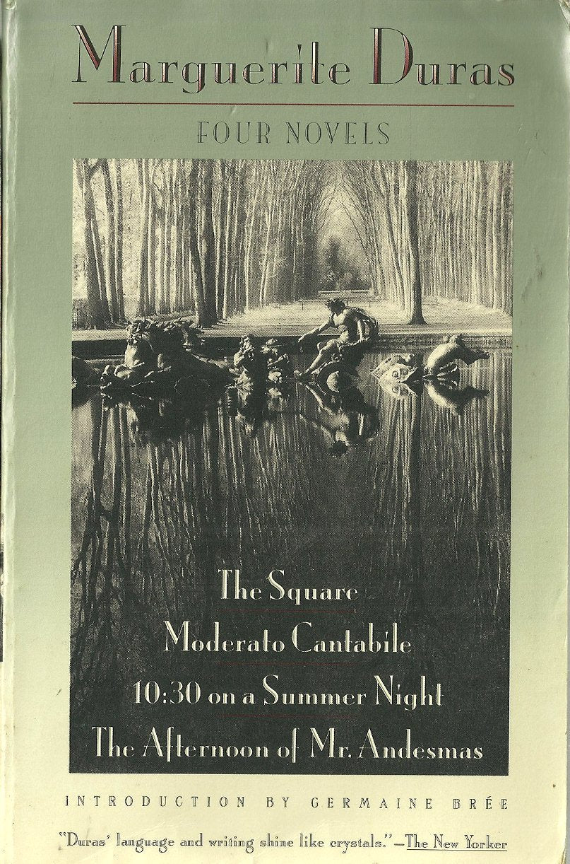 Four Novels By Marguerite Duras - The Square - Moderato Cantabile - 10:30 on a Saturday Night - The Afternoon of Mr. Andesmas used book depot