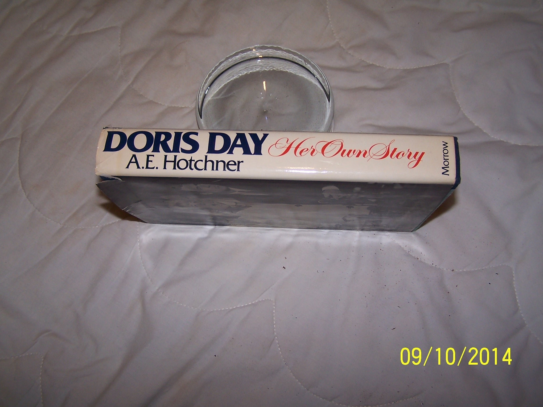 Doris Day: Her Own Story (SIGNED by Ms. Day) used book depot