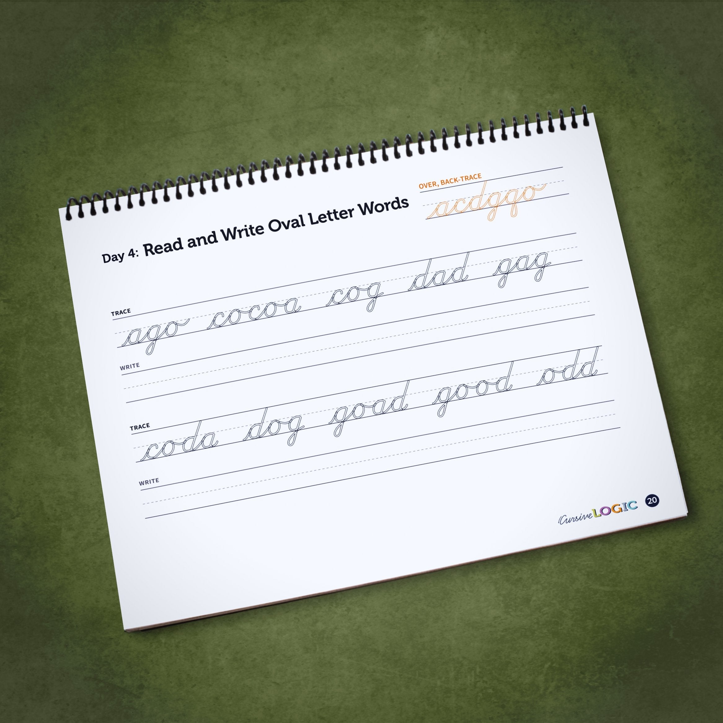 CursiveLogic Student Handwriting Workbook used book depot