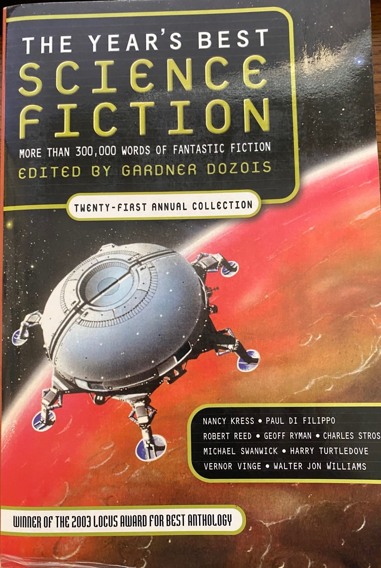 The Year's Best Science Fiction: Twenty-First Annual Collection used book depot