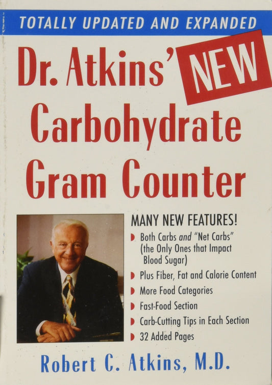 Dr Atkins Carbohydrate Gram Counter [Paperback] Robert C Atkins, MD