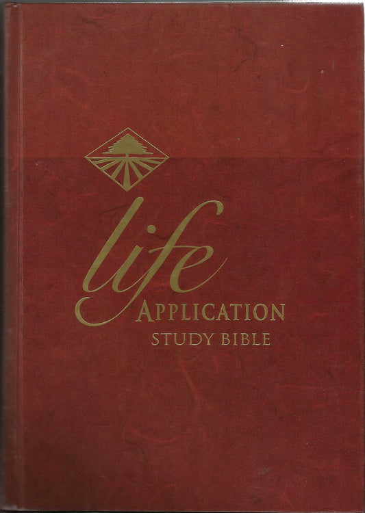 New International Version Life Application Study Bible Large Print Edition [Hardcover] Tyndale House